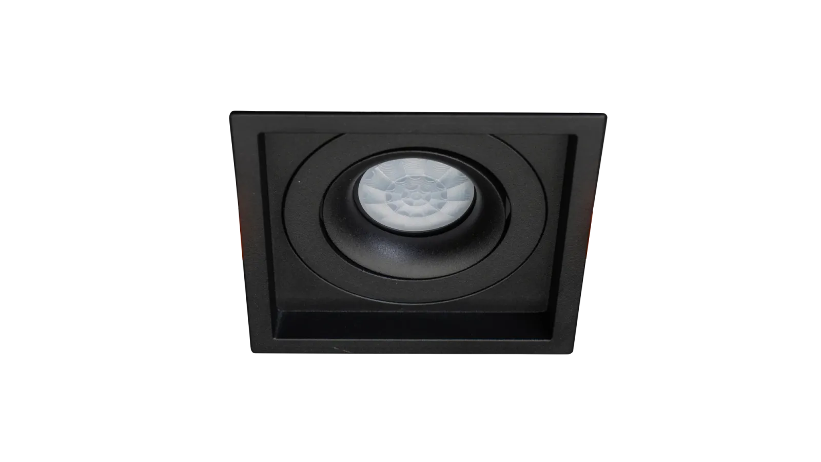 LED GU10 Inbouwspot Armatuur, Vierkant, IP20, Mat Zwart