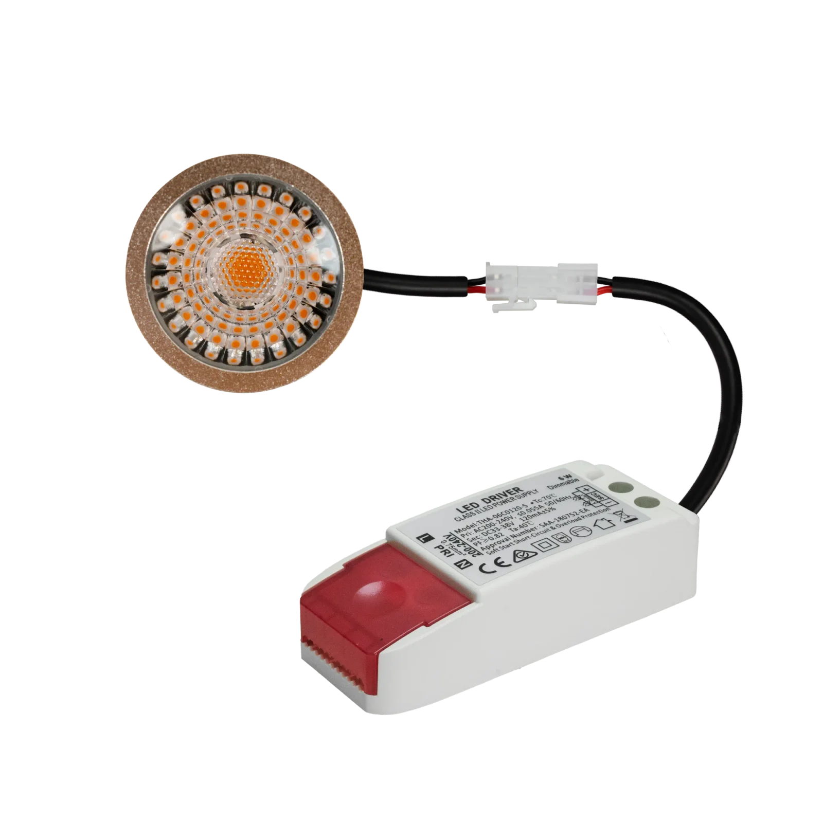 LED Module, 6W, 2000K–2800K, Dim to Warm