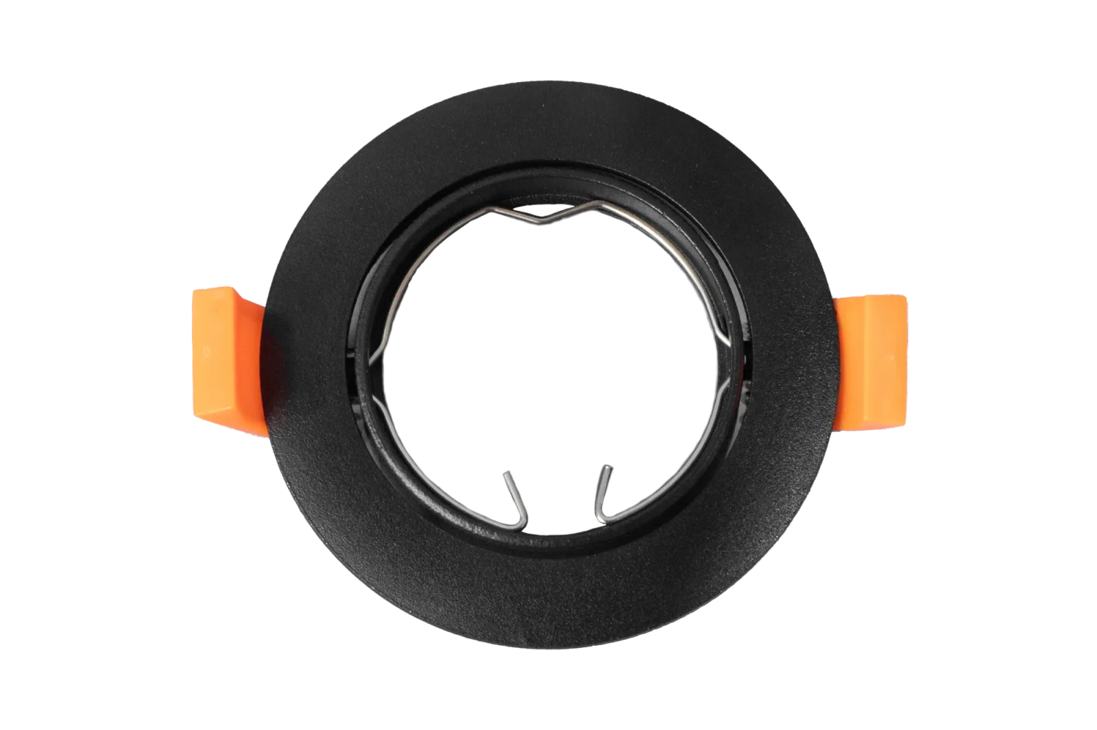 LED GU10 Inbouwspot Armatuur, Rond, Kantelbaar, IP20, Mat Zwart
