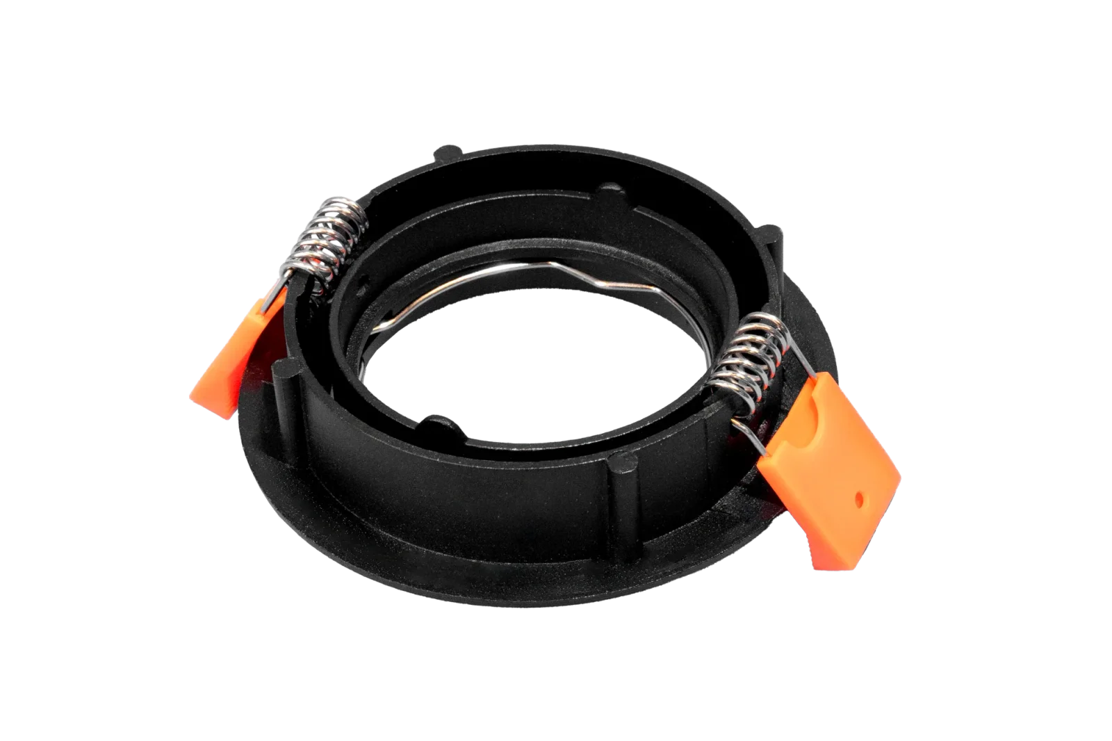 LED GU10 Inbouwspot Armatuur, Rond, Kantelbaar, IP20, Mat Zwart