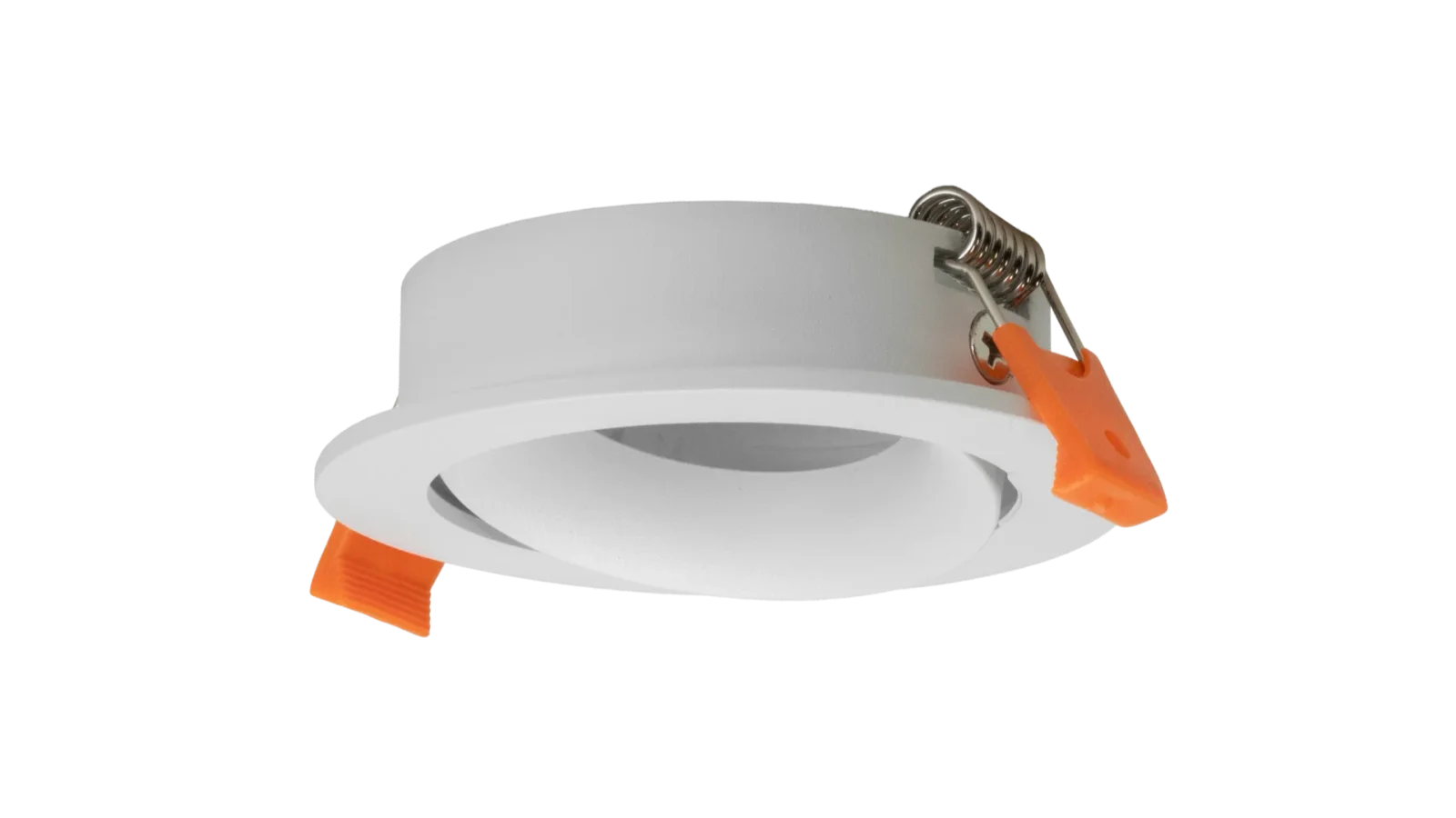 LED GU10 Inbouwspot Armatuur, Rond, Kantelbaar, IP20, Wit