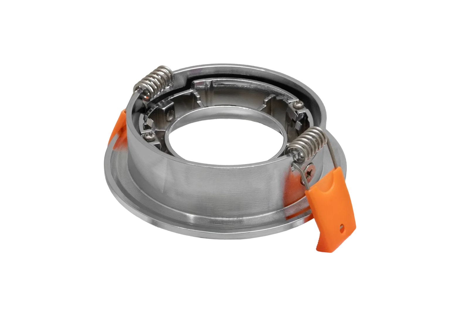 LED GU10 Inbouwspot Armatuur, Rond, Kantelbaar, IP20, Chroom