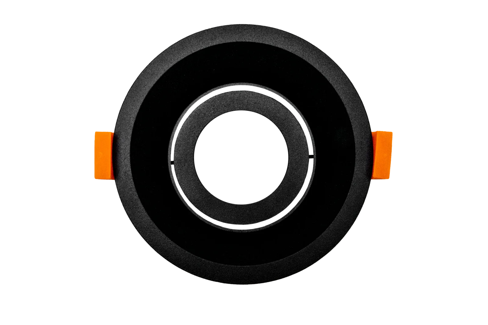 LED GU10 Inbouwspot Armatuur, Rond, Kantelbaar, IP20, Mat Zwart
