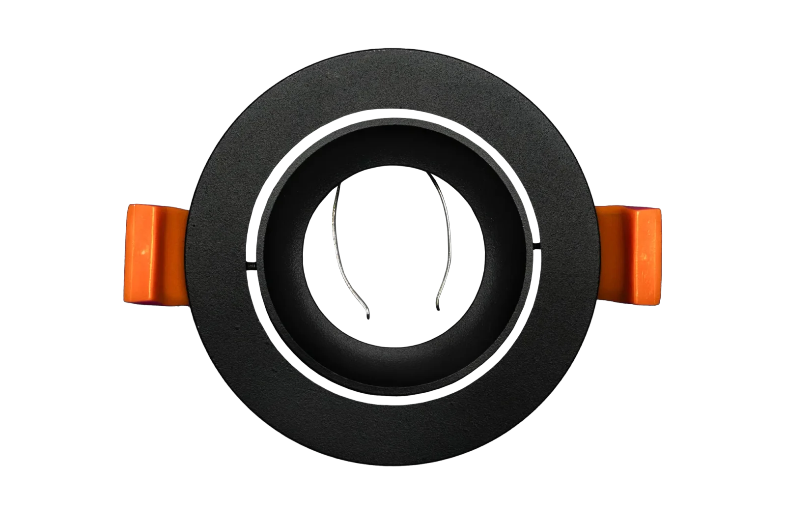 LED GU10 Inbouwspot Armatuur, Rond, Kantelbaar, IP20, Mat Zwart
