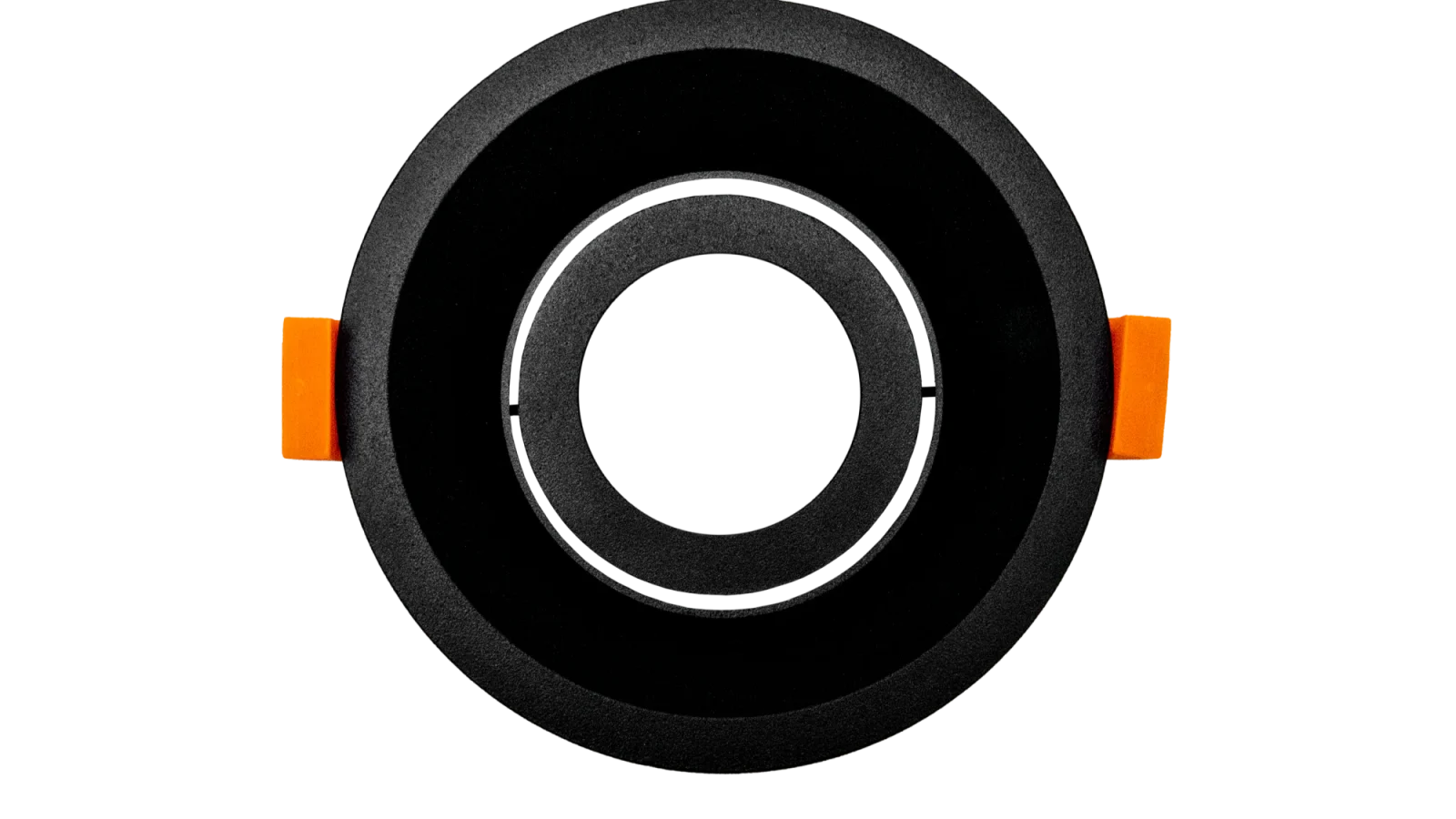 LED GU10 Inbouwspot Armatuur, Rond, Kantelbaar, IP20, Zwart