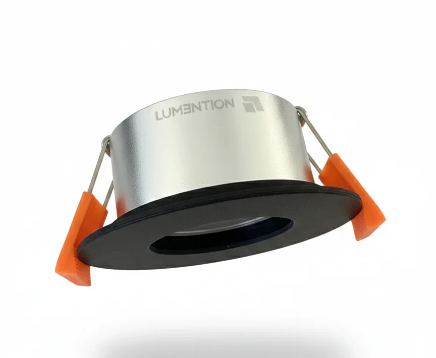 LED GU10 Inbouwspot Armatuur, Rond, IP20, Mat Zwart