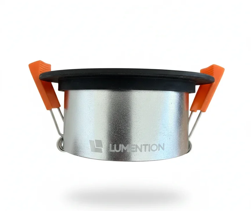 LED GU10 Inbouwspot Armatuur, Rond, IP20, Mat Zwart