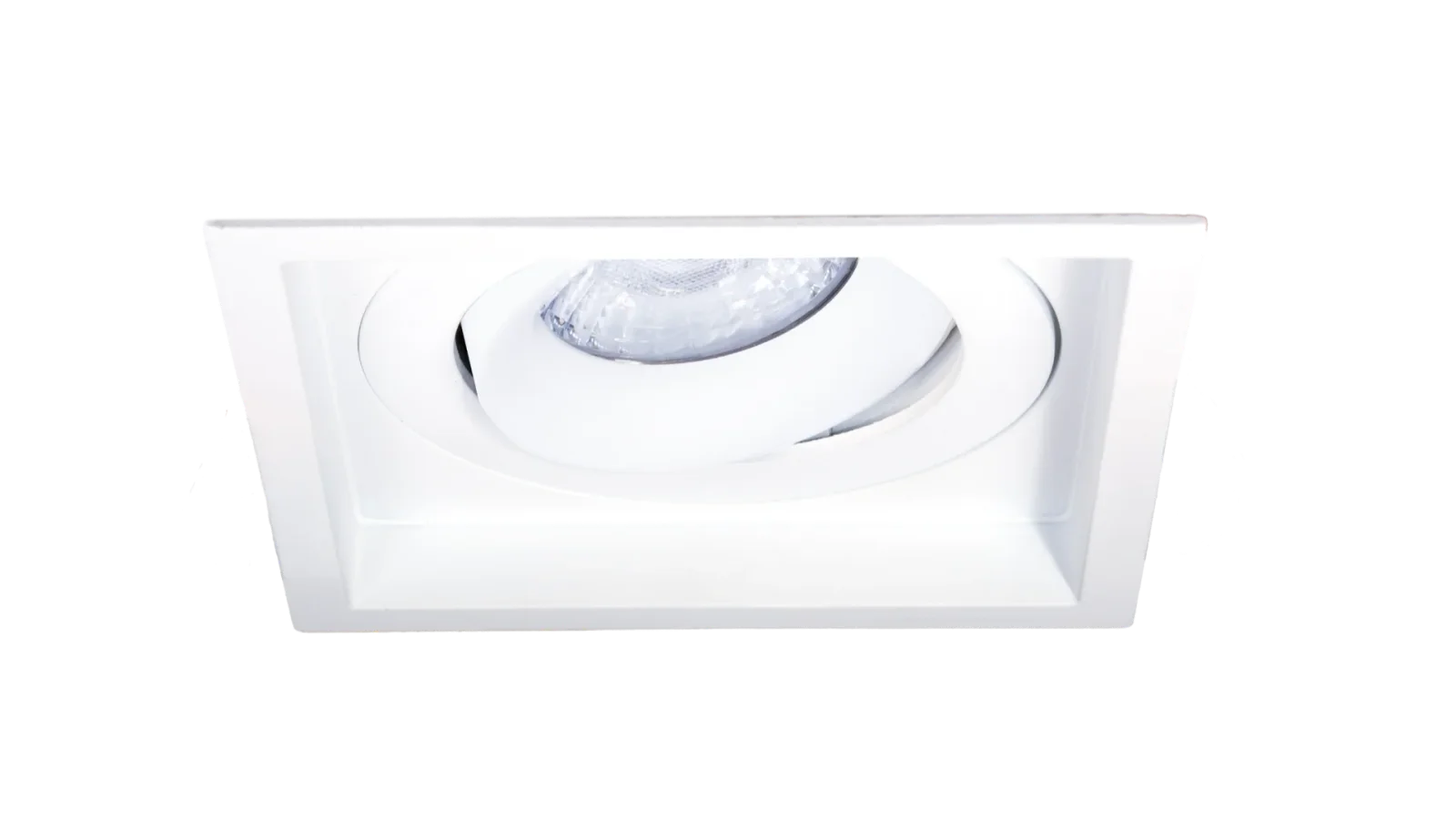 LED GU10 Inbouwspot Armatuur, Vierkant, IP20, Wit