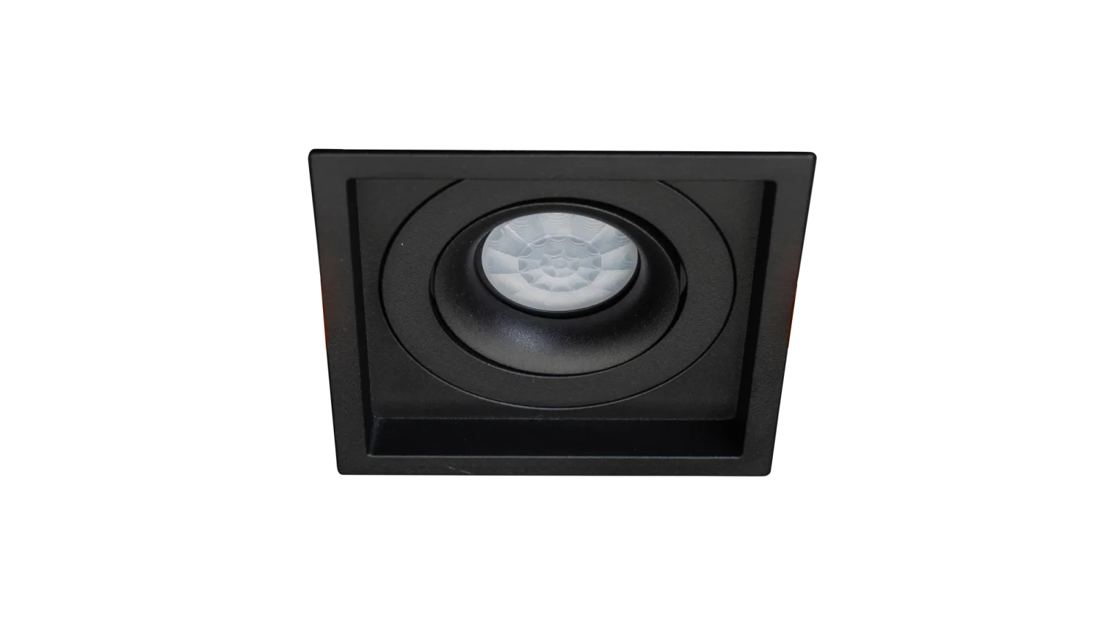 LED GU10 Inbouwspot Armatuur, Vierkant, IP20, Mat Zwart