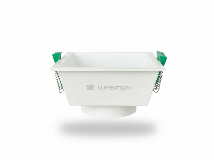 LED GU10 Inbouwspot Armatuur, Vierkant, IP20, Wit