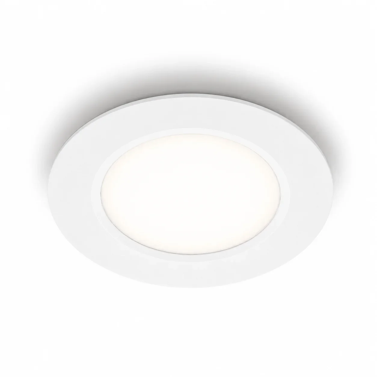 Set van 3 LED Inbouwspots, CCT, Rond, Wit, IP65