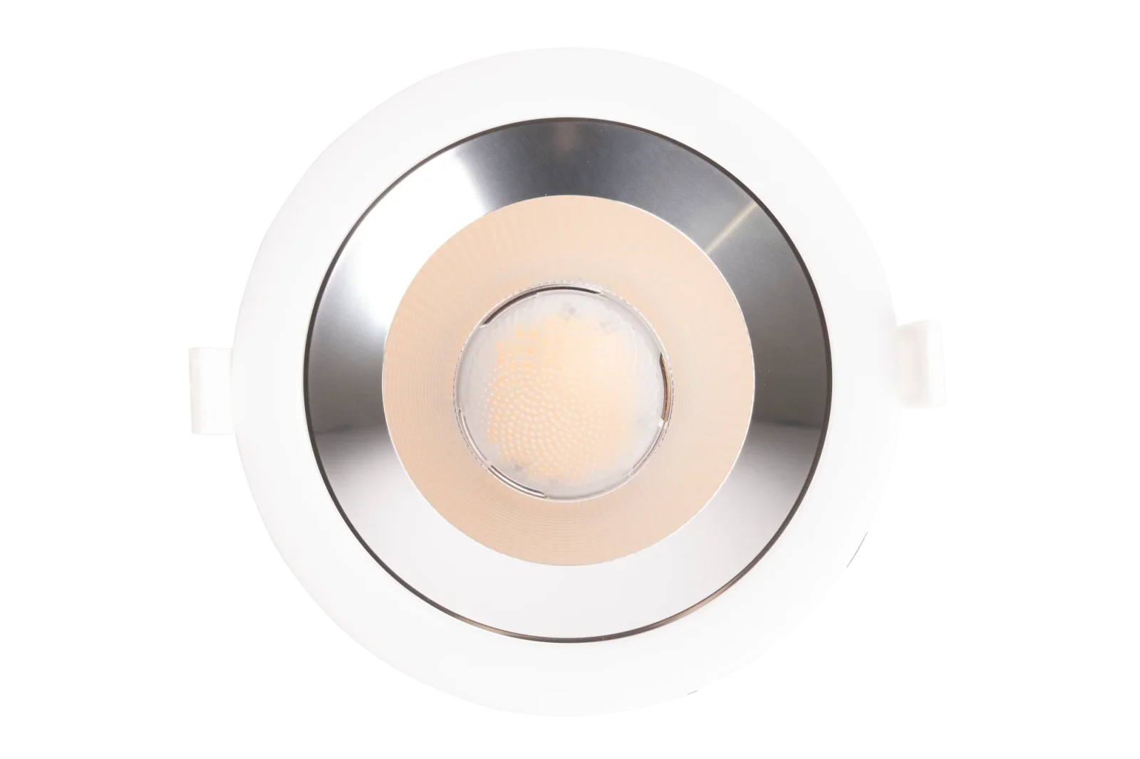 LED Inbouw Downlight, 9–12W, 2700K/3000K/4000K, Dimbaar, Rond, IP54, Wit, Aluminium Reflector