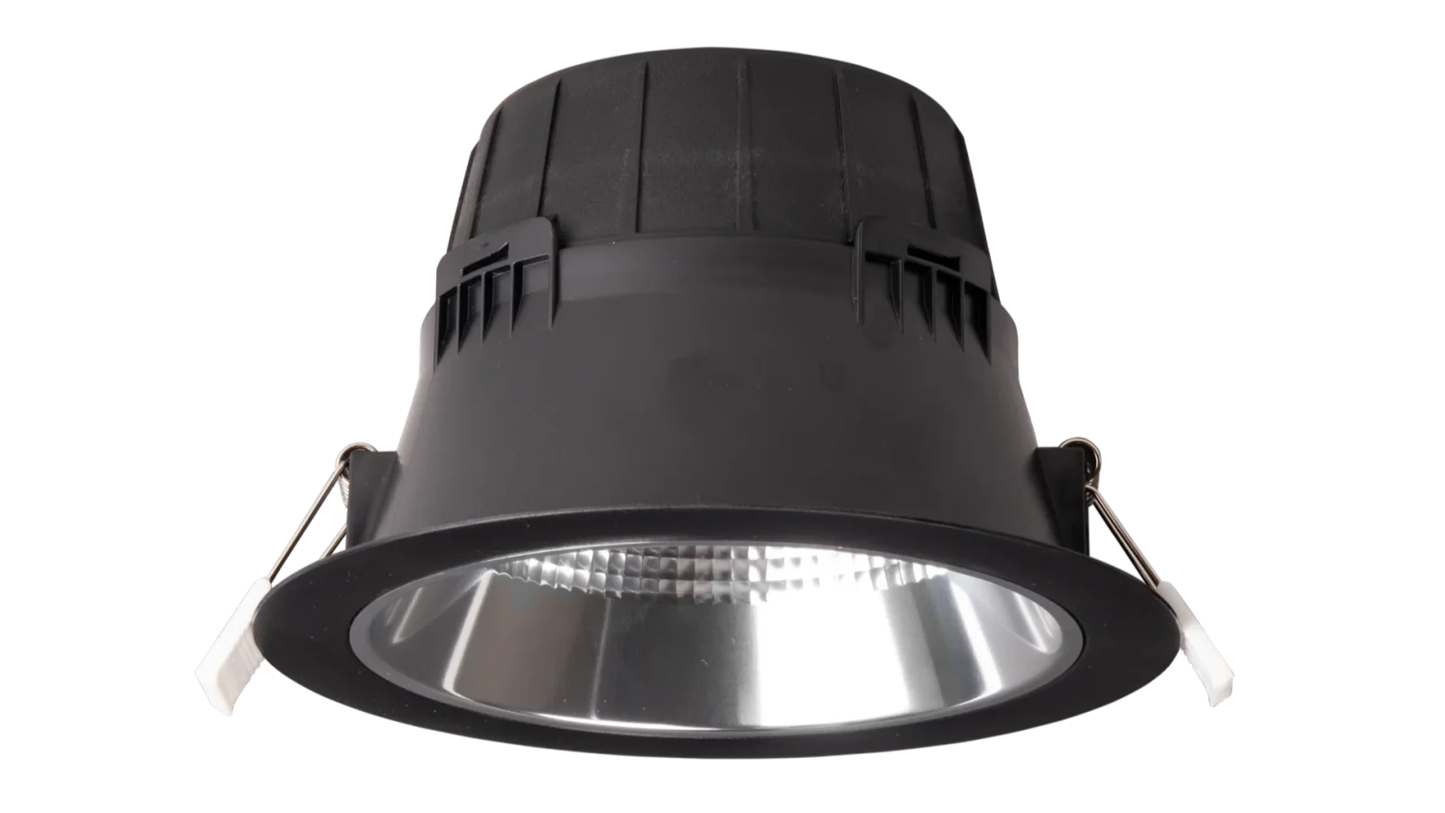 LED Inbouw Downlight, 9–12W, 2700K/3000K/4000K, Dimbaar, Rond, IP54, Zwart, Aluminium Reflector