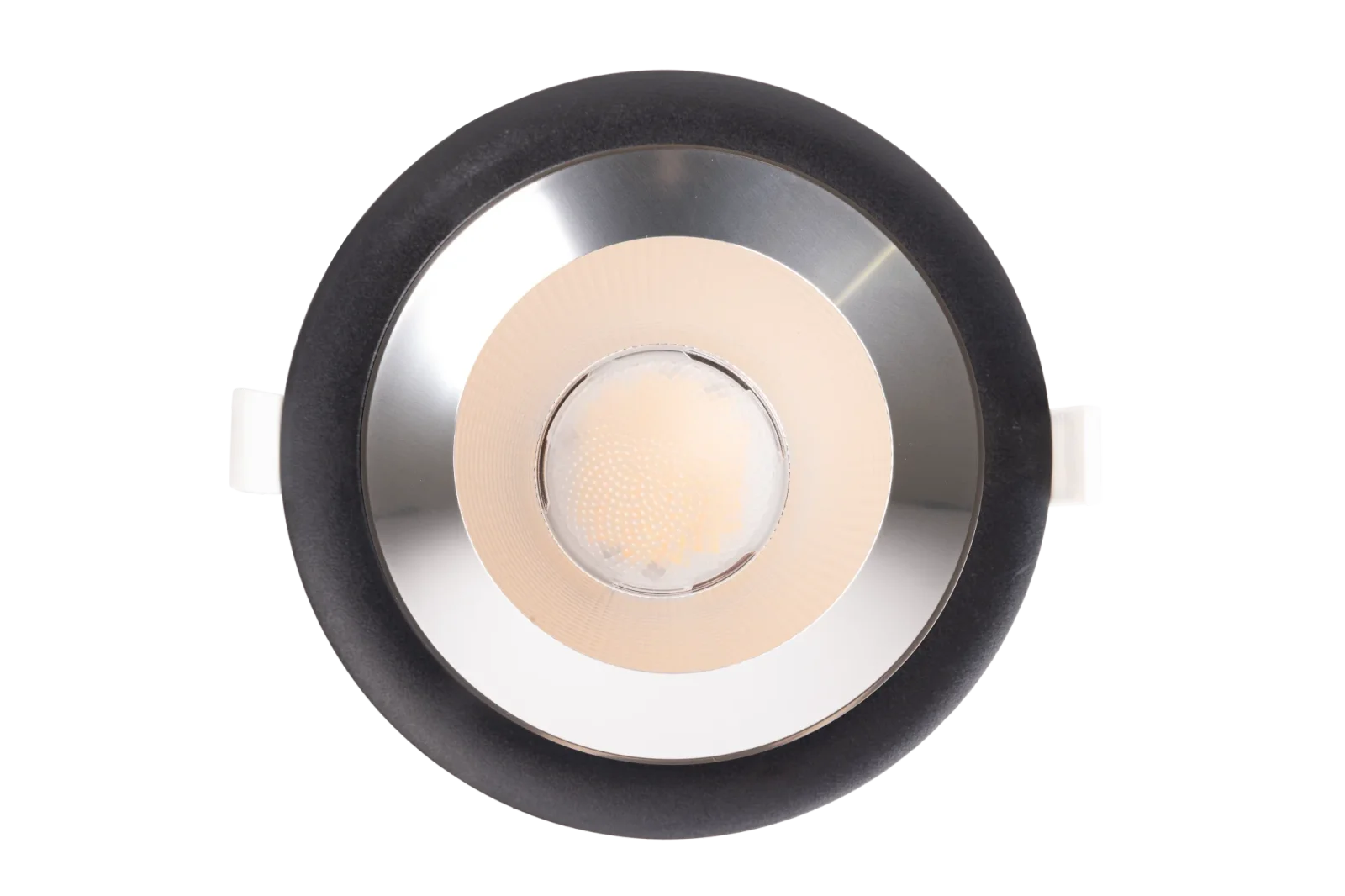 LED Inbouw Downlight, 9–12W, 2700K/3000K/4000K, Dimbaar, Rond, IP54, Zwart, Aluminium Reflector