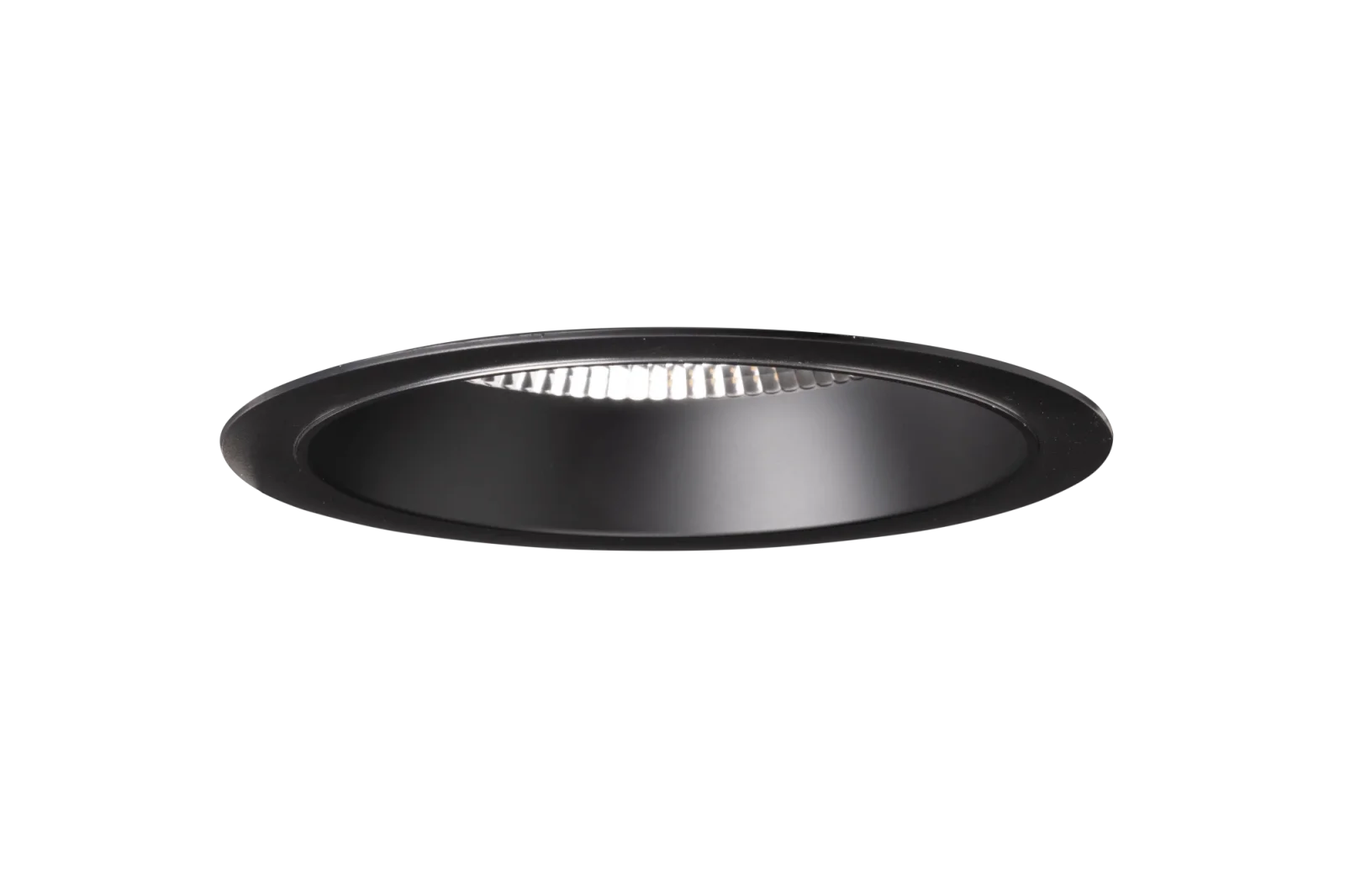 LED Downlight, 15–21W, 2700K/3000K/4000K, Dimbaar, Ø150mm, Zwart