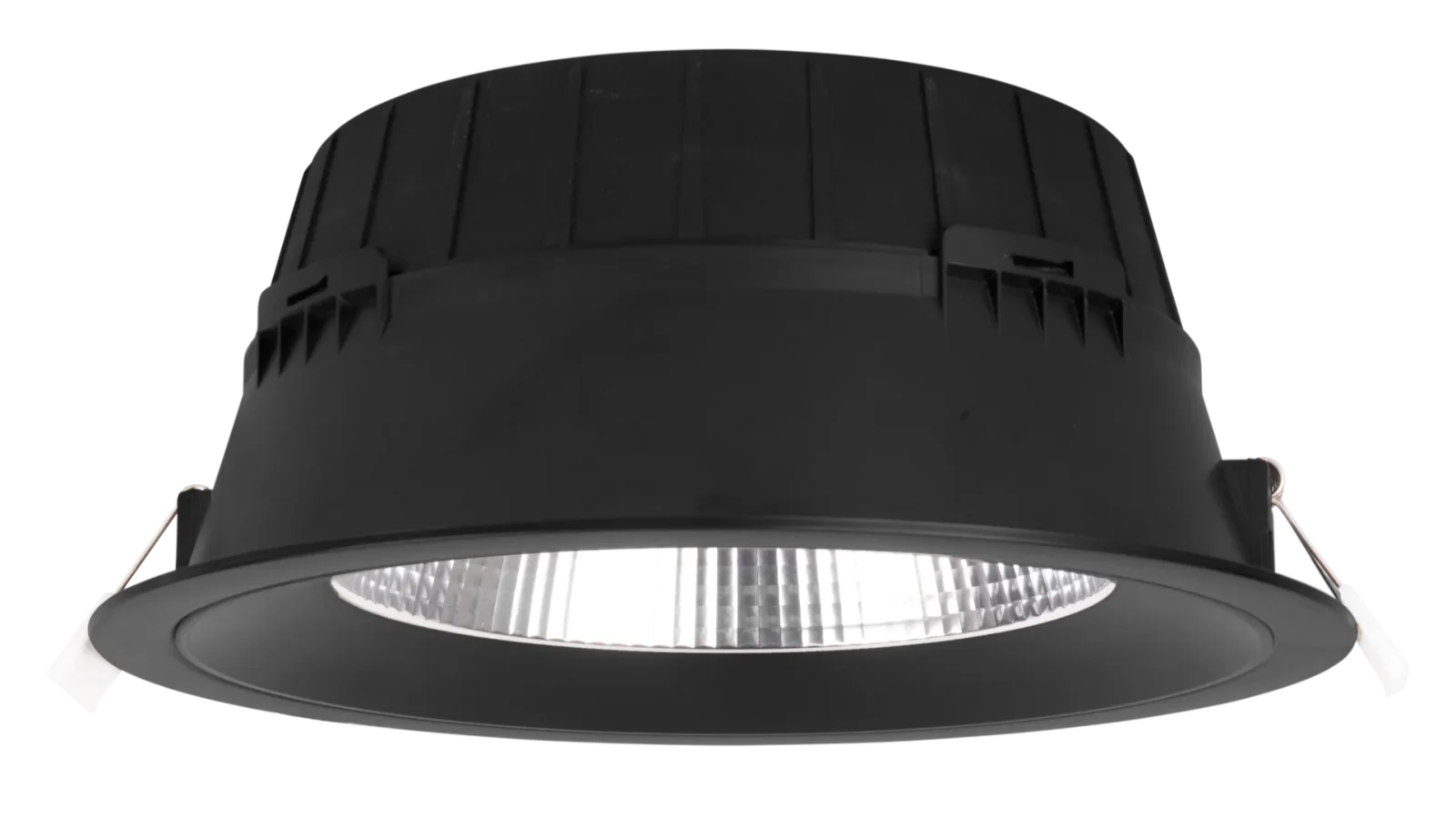 LED Downlight, 19–22–25W, CCT, Rond, IP54, Dimbaar, Zwart