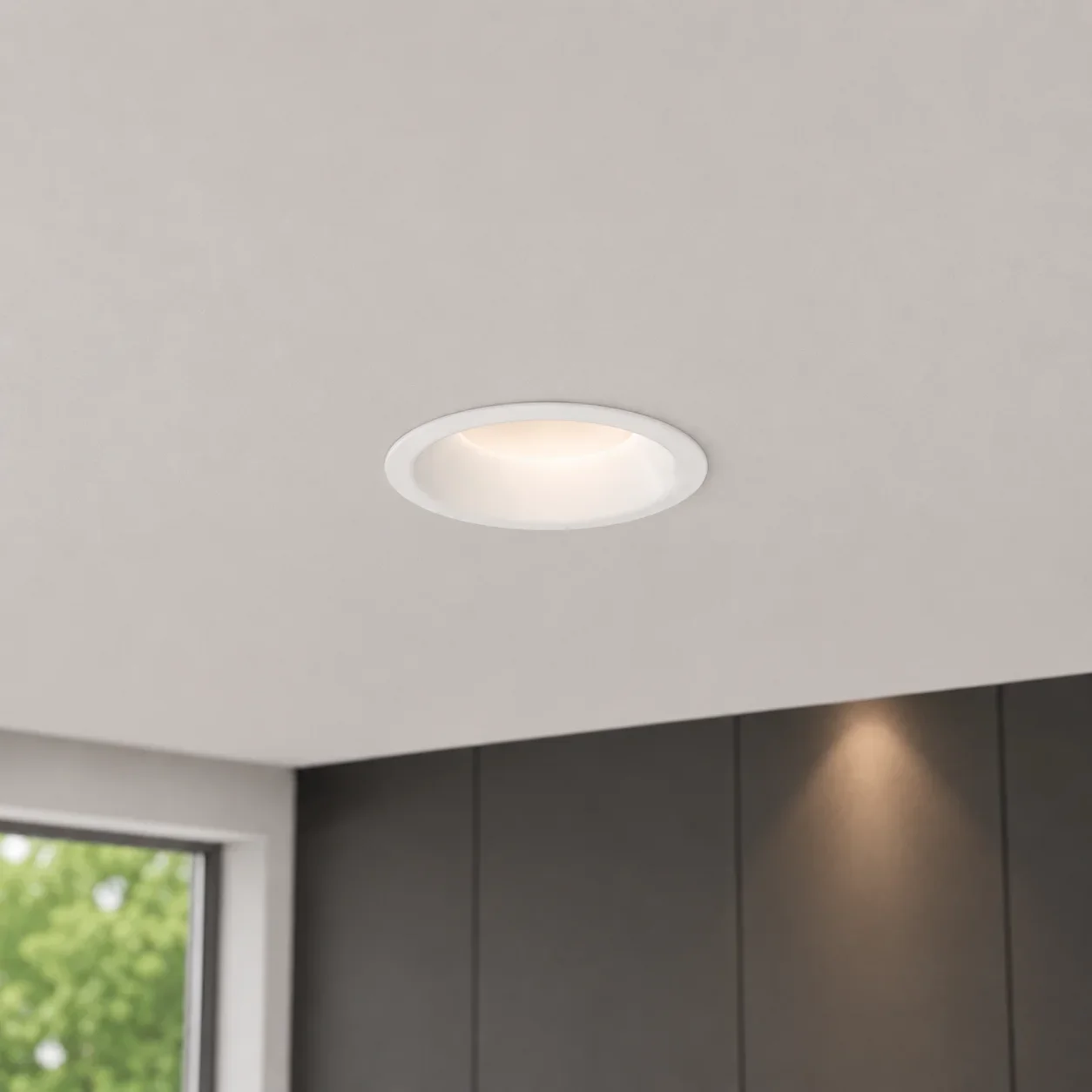 LED Downlight, 21W, 4000K Neutraal Wit, Rond, IP20, Wit