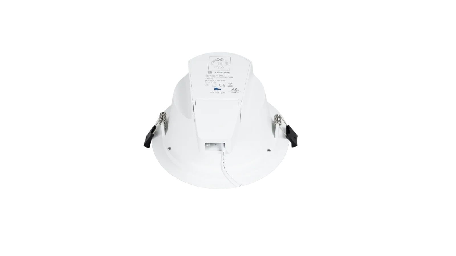 LED Inbouw Downlight, 18W, 3000K/4000K/5700K, IP20,   Ø172 mm