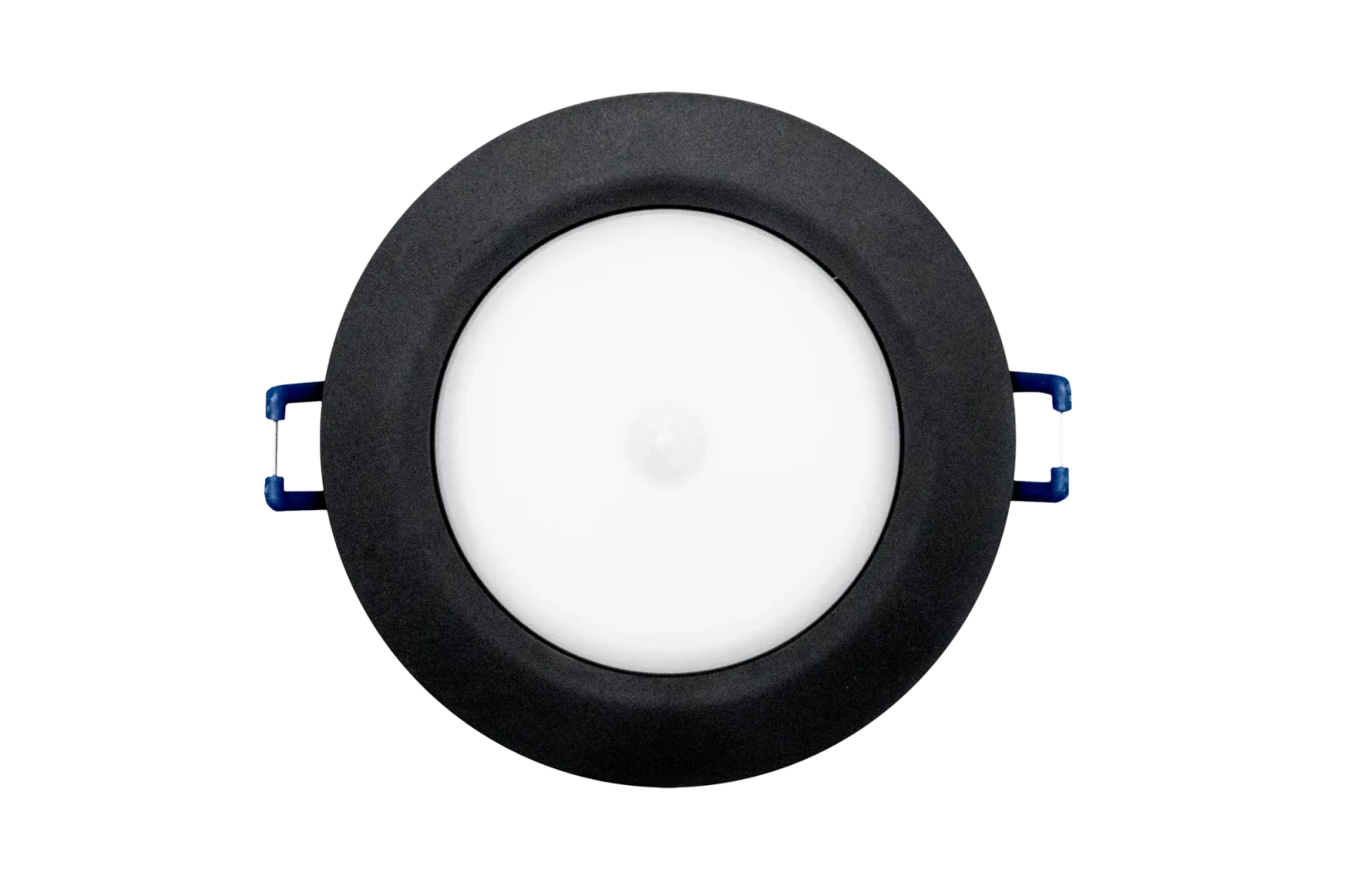 LED Inbouwspot met Bewegingssensor, 8W, 3000K/4000K/6500K, Rond, IP54, Zwart