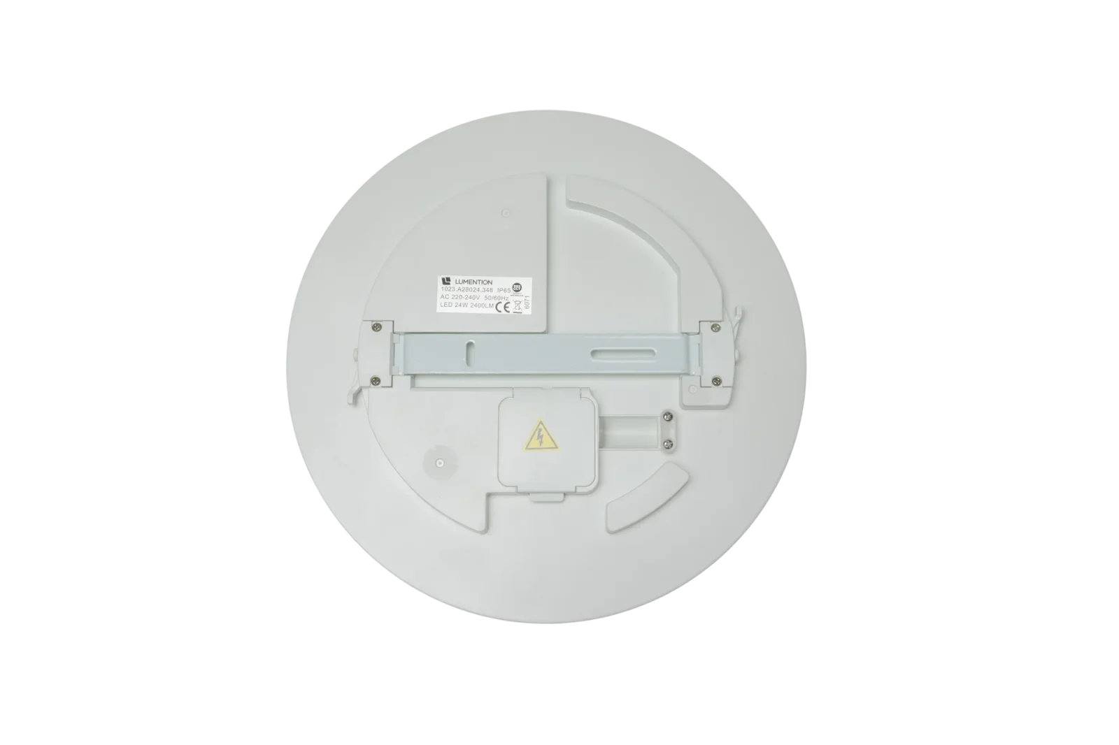 LED Wand- en Plafondarmatuur, 24W, 3CCT, 3000K/4000K/6000K, 2400lm, IP54, Wit