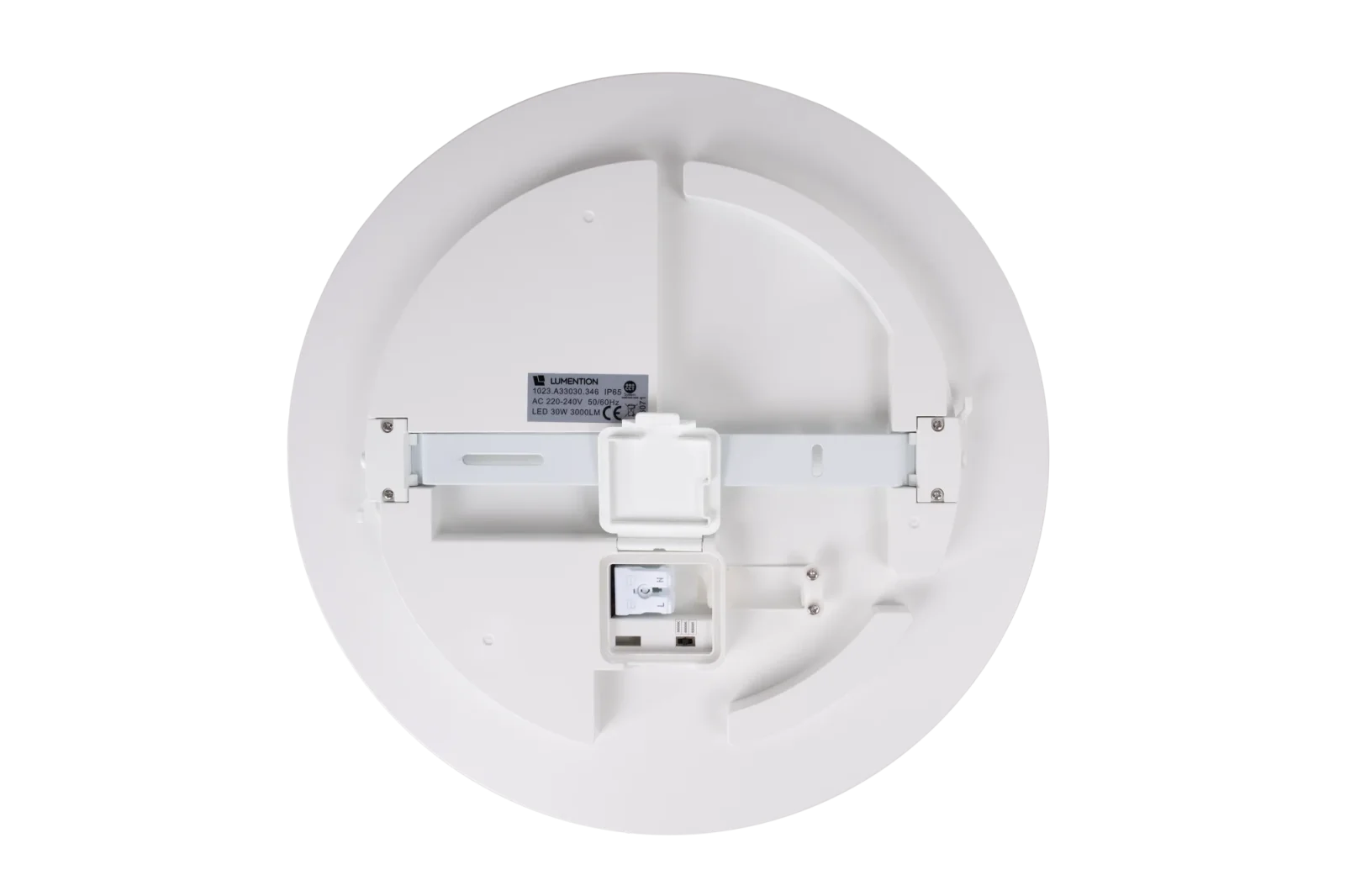 LED Wand- en Plafondarmatuur, 30W, 3CCT, 3000K/4000K/6000K, 3000lm, IP54, Wit