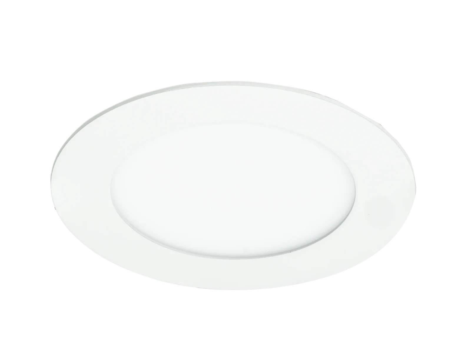 LED Slim Paneel, 6W, 3CCT, Rond, IP20, Wit