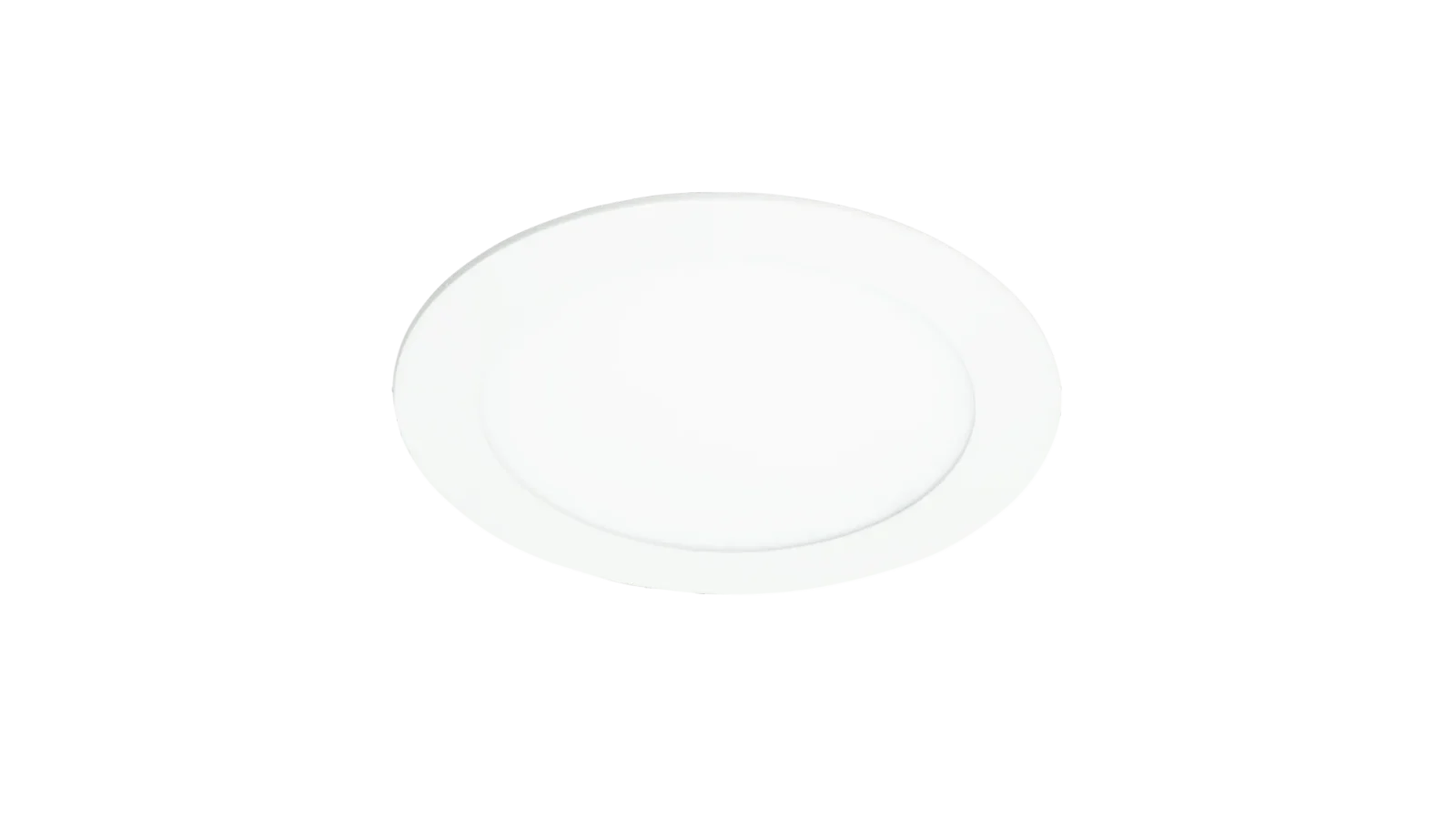 LED Slim Paneel, 12W, 3CCT, Rond, IP20, Wit