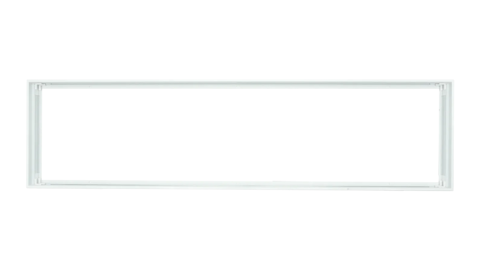 Opbouw Clickframe, EDGE-LIT LED Paneel, 30x120cm