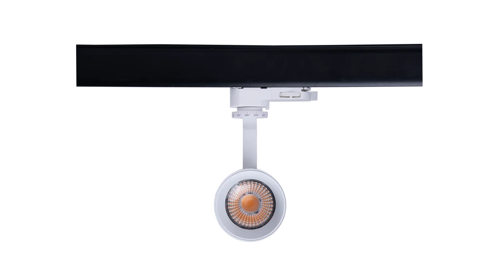 LED Trackspot, 15W, 2700K Warm Wit, Dimbaar, Wit, Goud