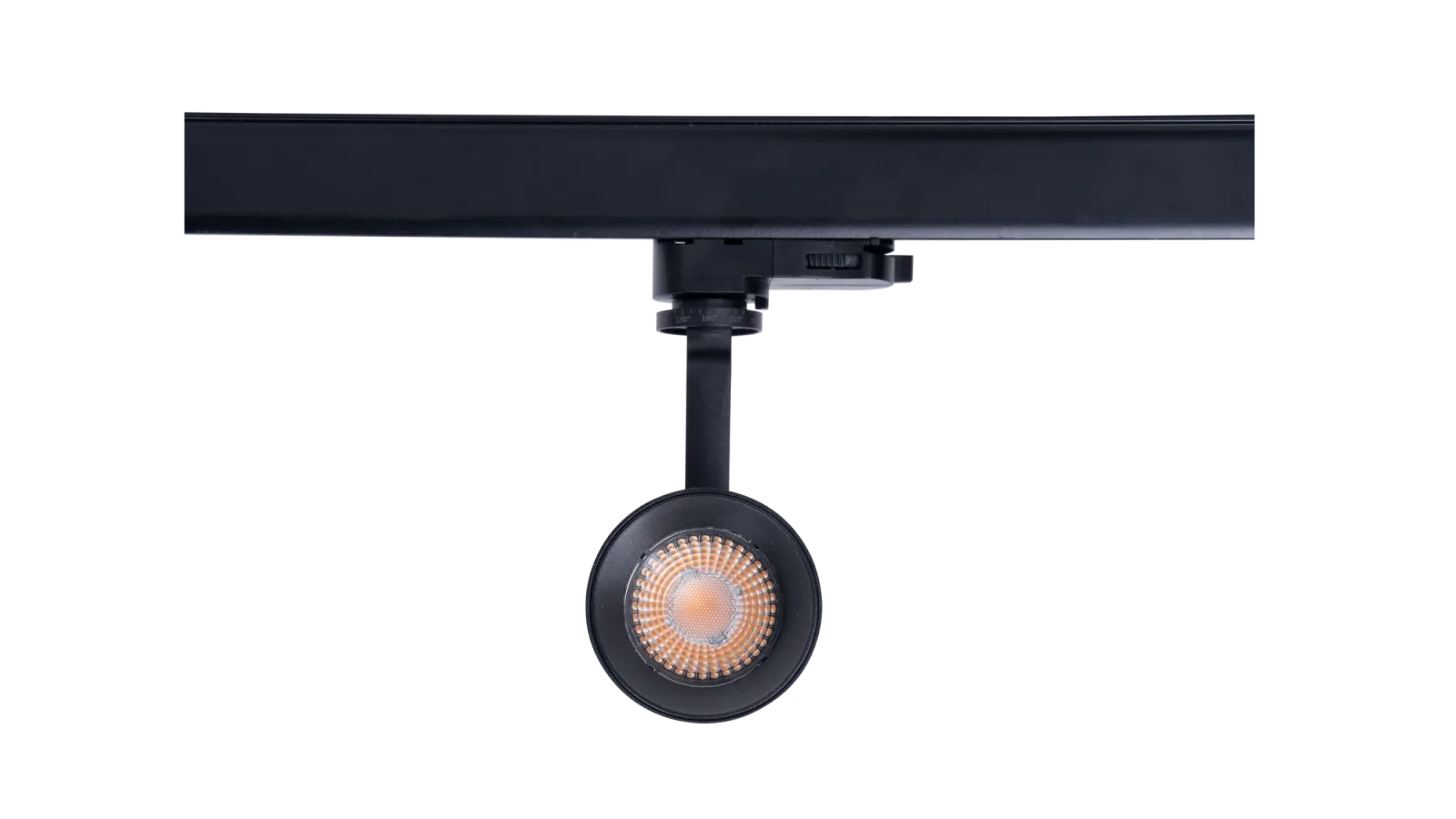 LED Trackspot, 25W, 2700K Warm Wit, Dimbaar, Zwart