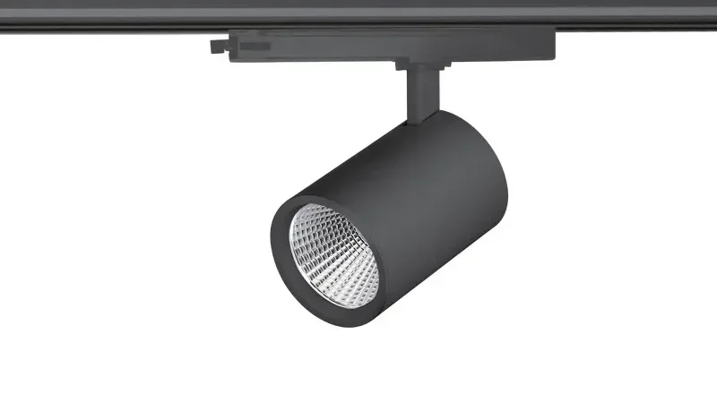 LED Trackspot, 32W, 3000K Warm Wit, Zwart