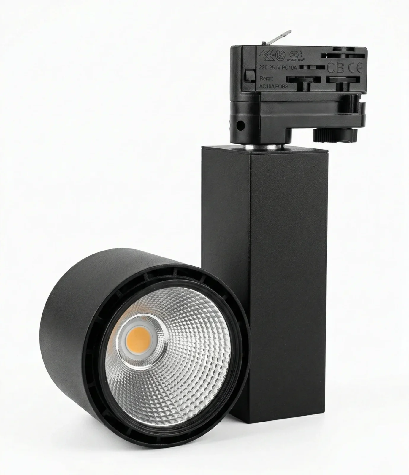 LED Trackspot, 30W, 4000K Neutraal Wit, Zwart