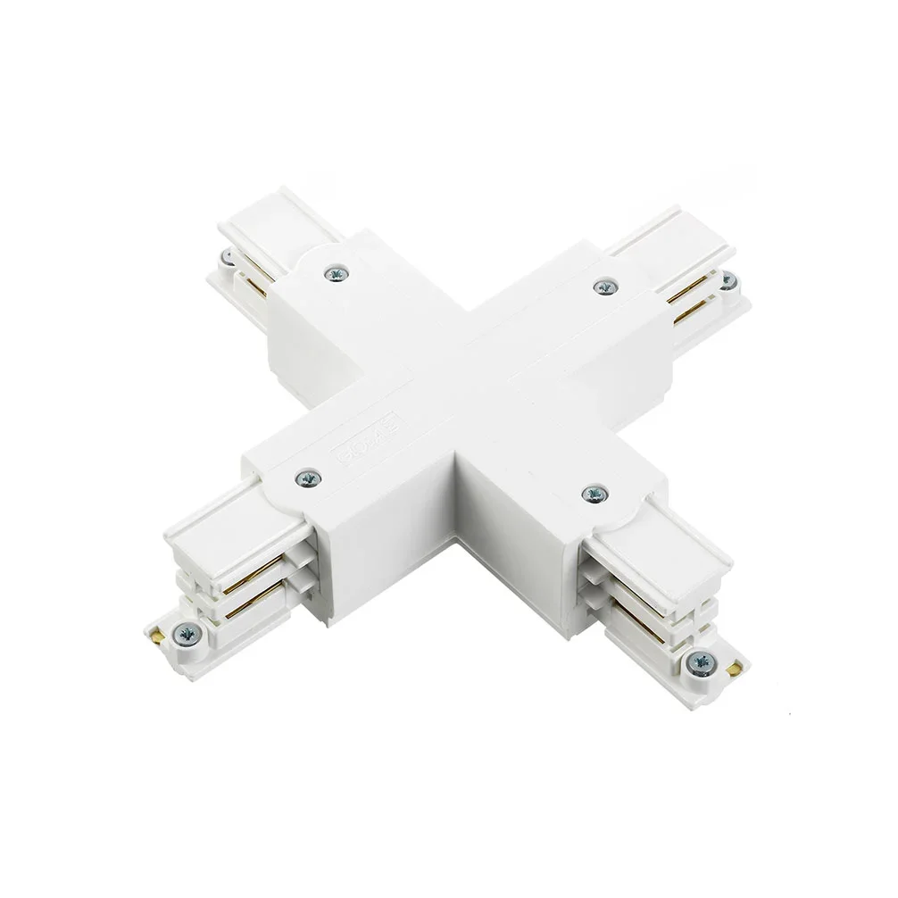3-Fase Rails Kruisstuk, Wit