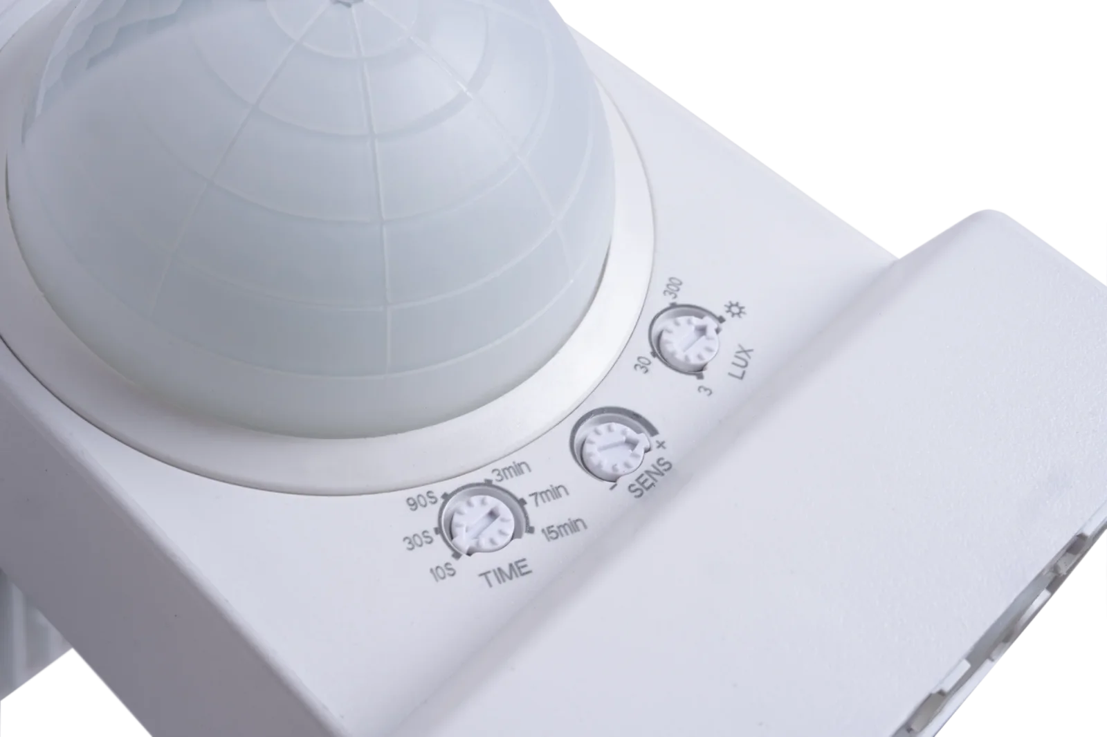 LED Breedstraler met Bewegingssensor, 30W, 4000K, IP65, Wit