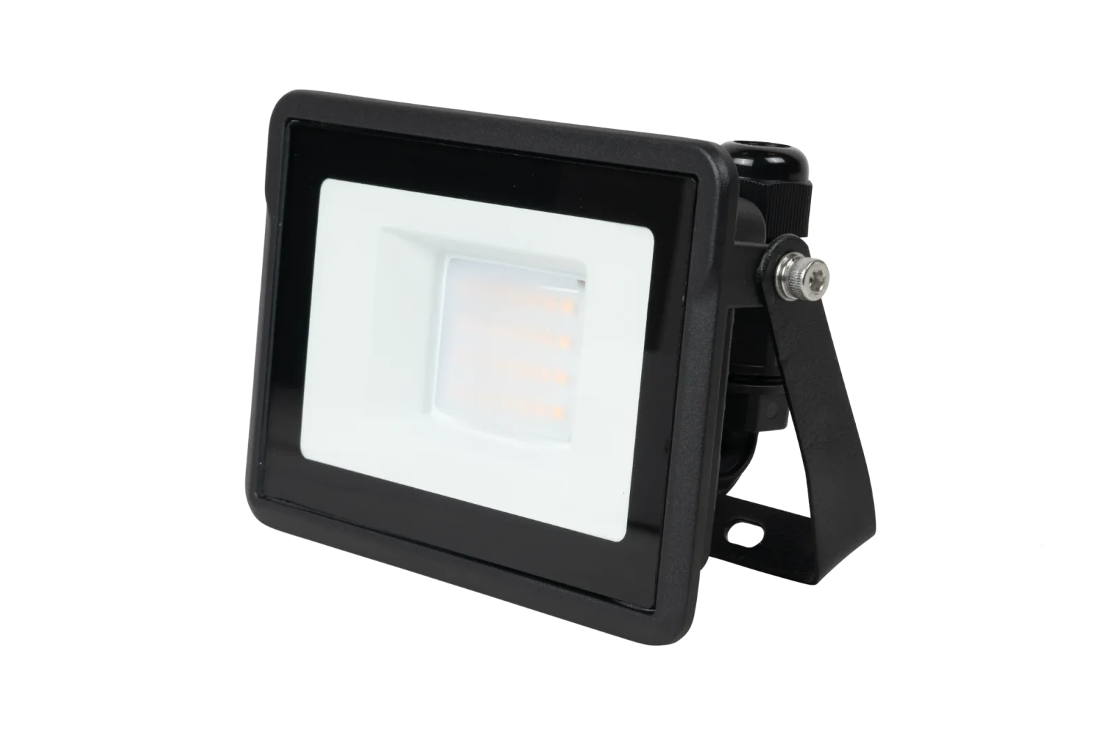 LED Breedstraler, 20W, 6500K, IP65, Zwart