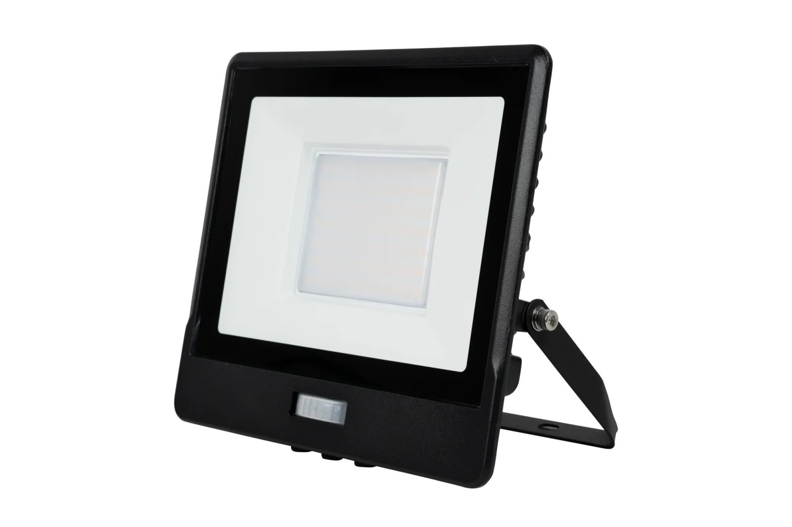 LED Breedstraler met Bewegingssensor, 50W, 6500K, IP65, Zwart