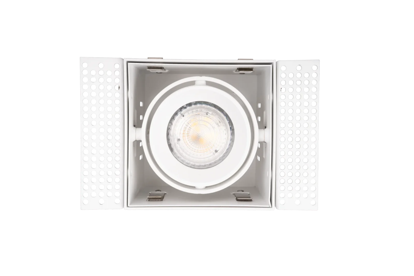 Inbouw Trimless Fitting, 1xGU10, Wit