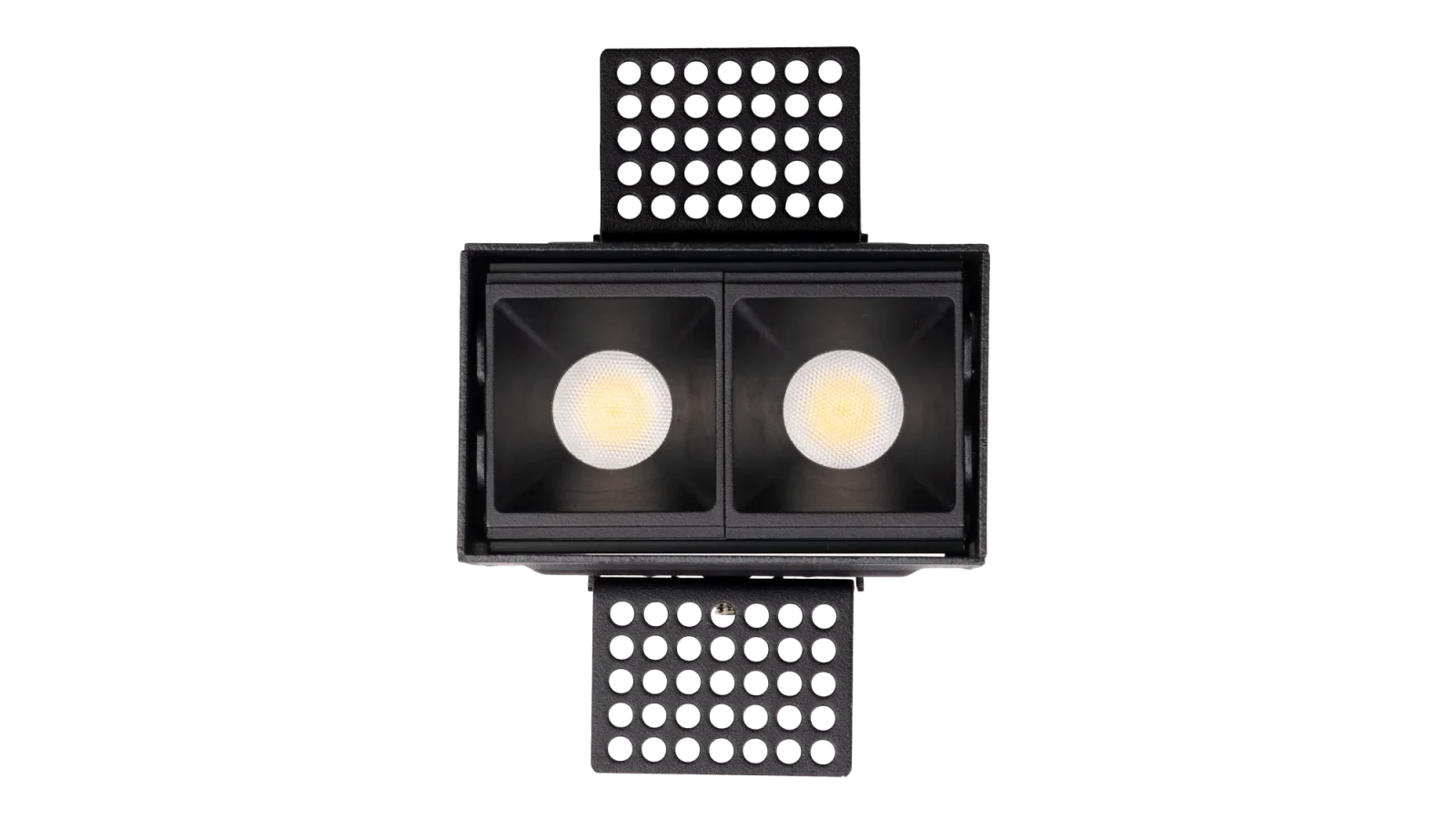 LED Inbouw Trimless Linear Downlight, 2x3W, 2700K, Zwart