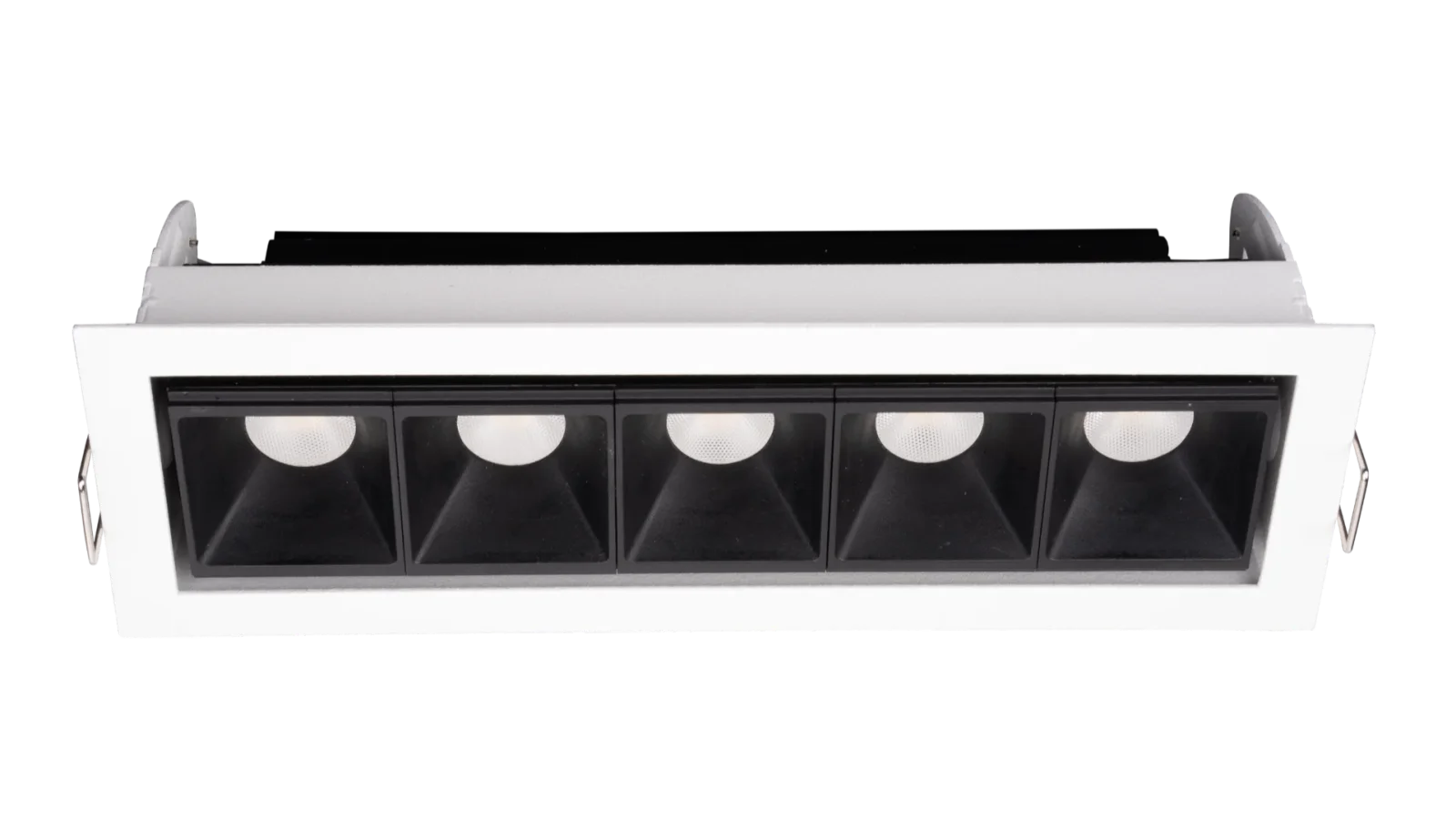 LED Inbouw Linear Downlight, 5x3W, 2700K, Wit