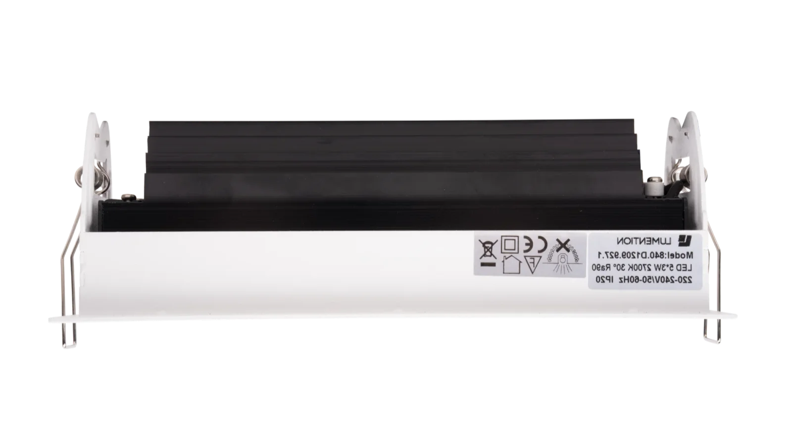 LED Inbouw Linear Downlight, 5x3W, 2700K, Wit