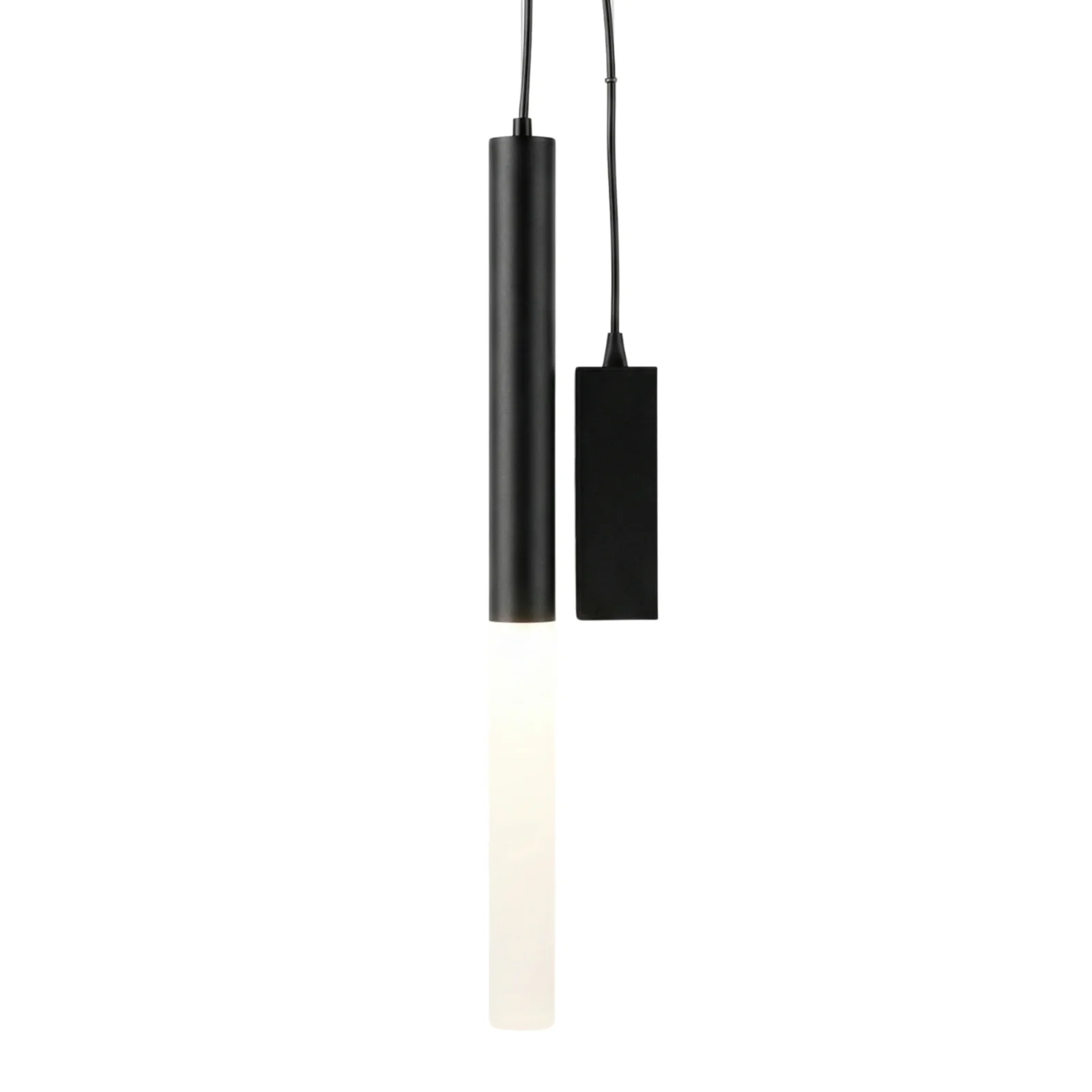 Track Hanglamp Spot, 24V, 5W, 2700K, Mat Zwart, Dimbaar