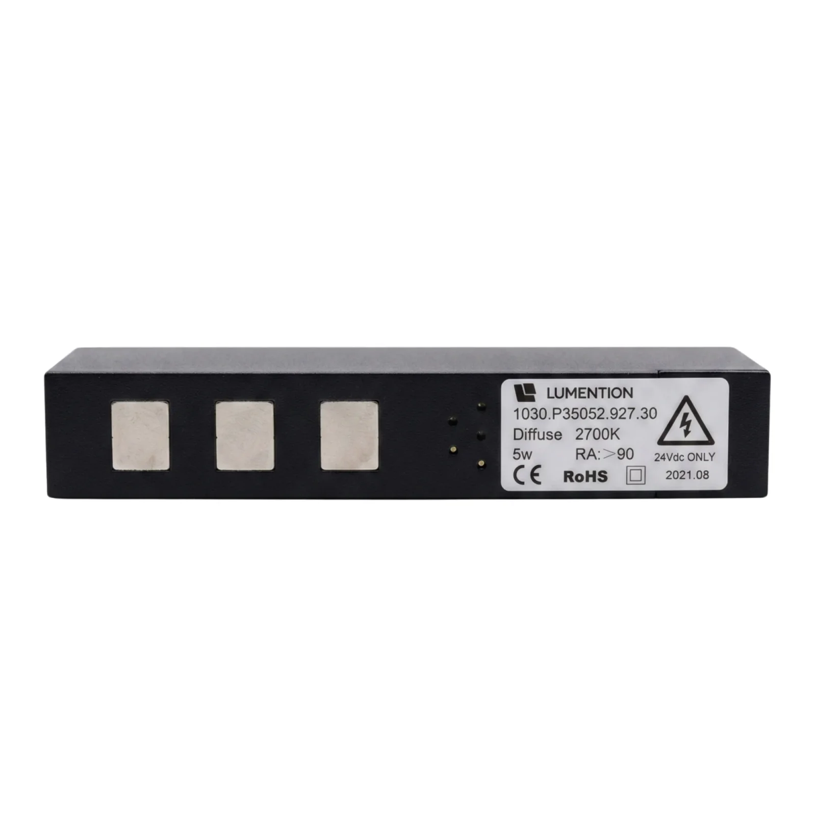 Track Hanglamp Spot, 24V, 5W, 2700K, Mat Zwart, Dimbaar