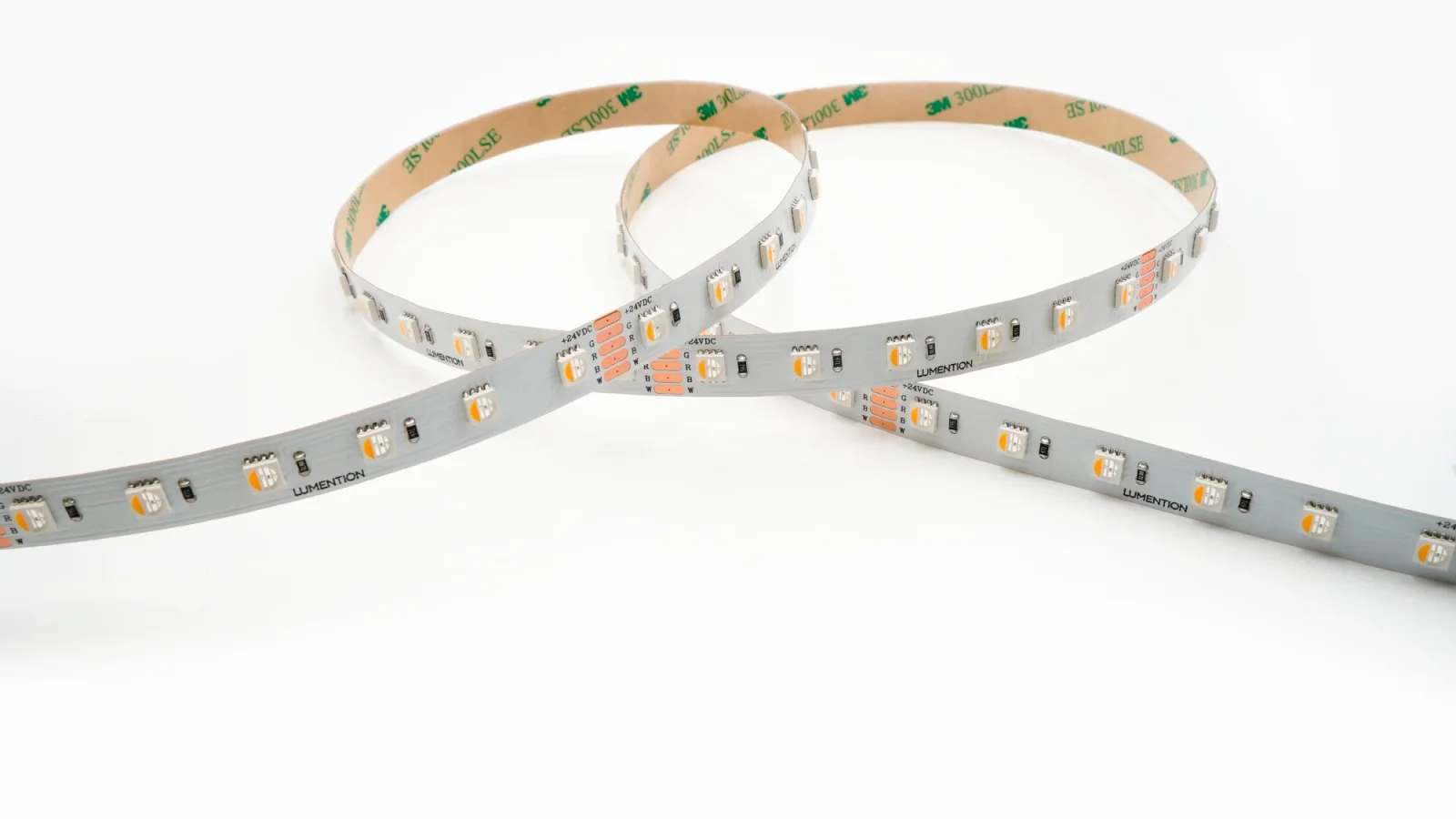 4-in-1 LED Strip, 14.4W/m, RGB+3000K, IP20