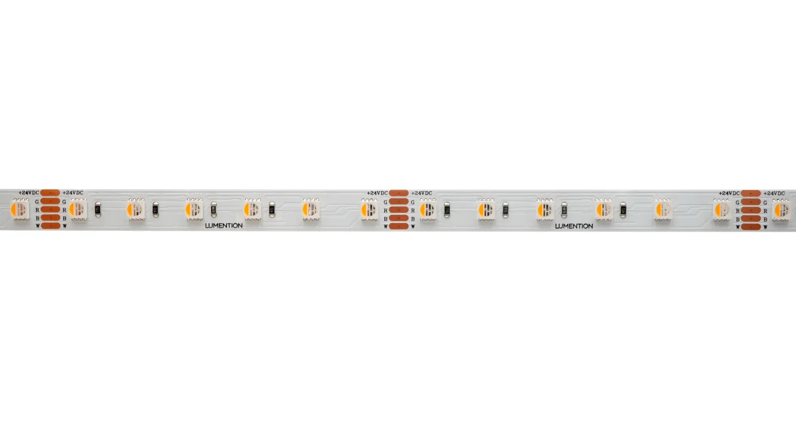 4-in-1 LED Strip, 14.4W/m, RGB+3000K, IP20