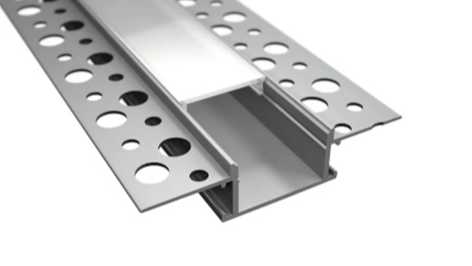 Aluminium Trimless Profiel, 2m