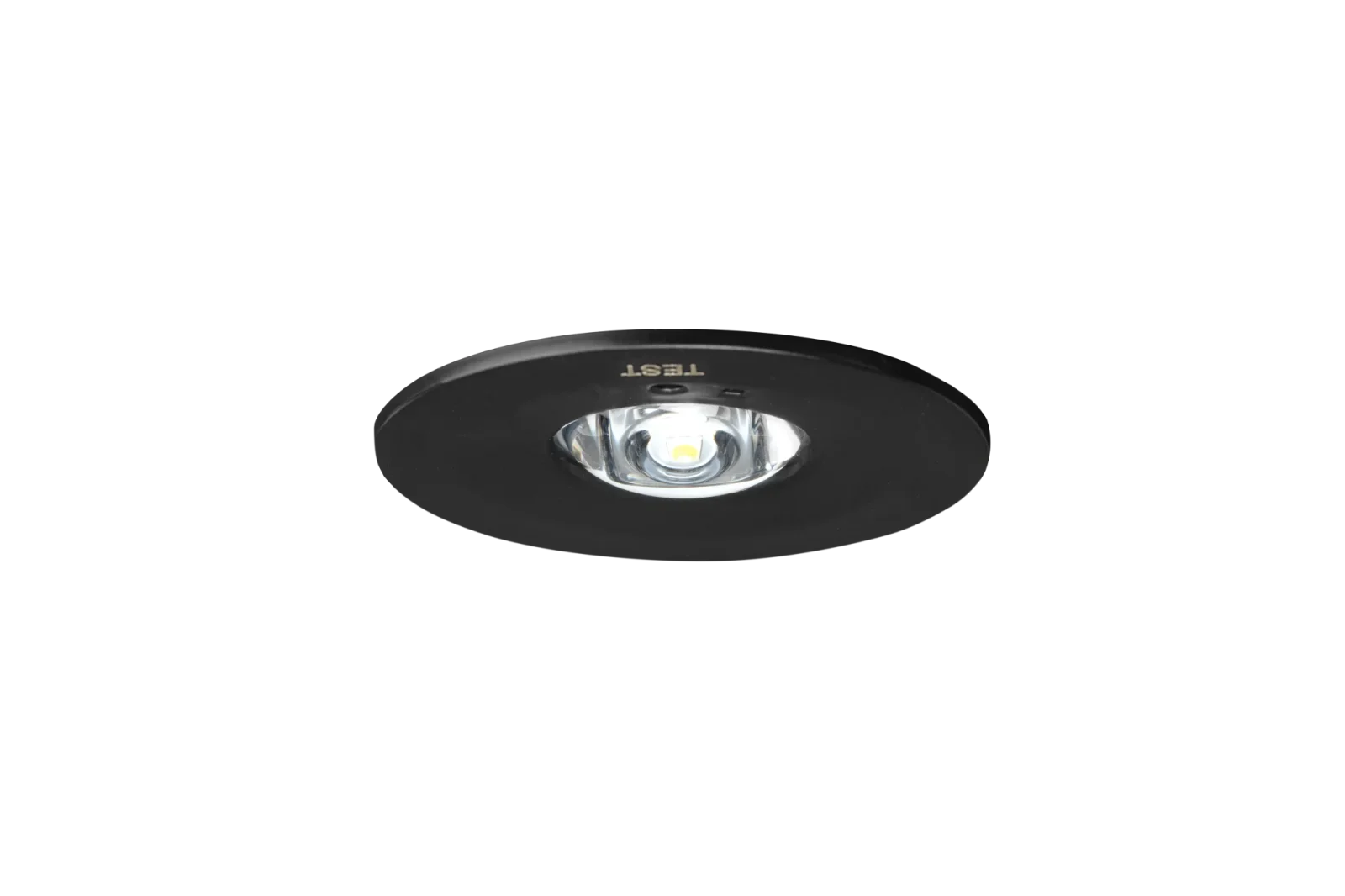 LED Noodverlichting Inbouw Spot, 1.2W, 6500K, IP20, Zwart