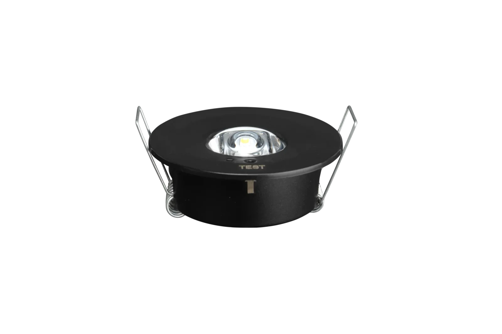 LED Noodverlichting Inbouw Spot, 1.2W, 6500K, IP20, Zwart