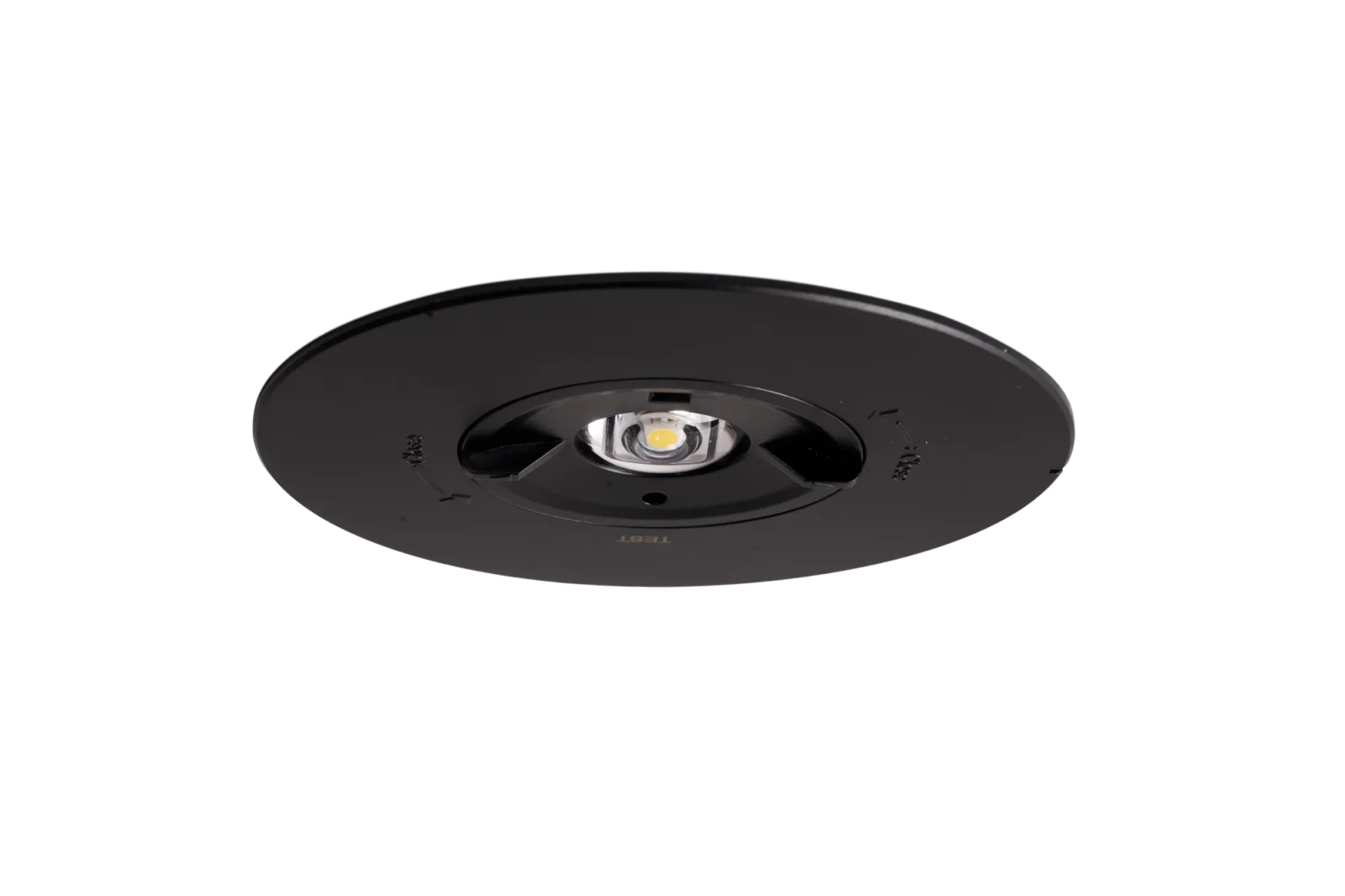 LED Noodverlichting Inbouw Spot, 3W, 6500K, IP20, Zwart