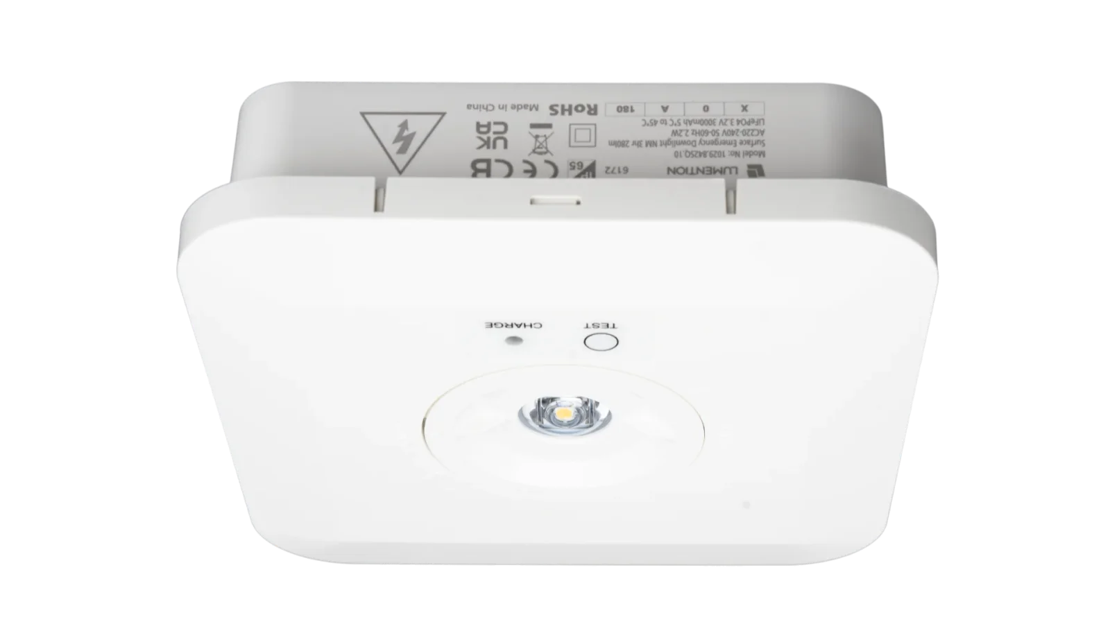 LED Noodverlichting Opbouw Spot, 3W, 6500K, IP20, Wit