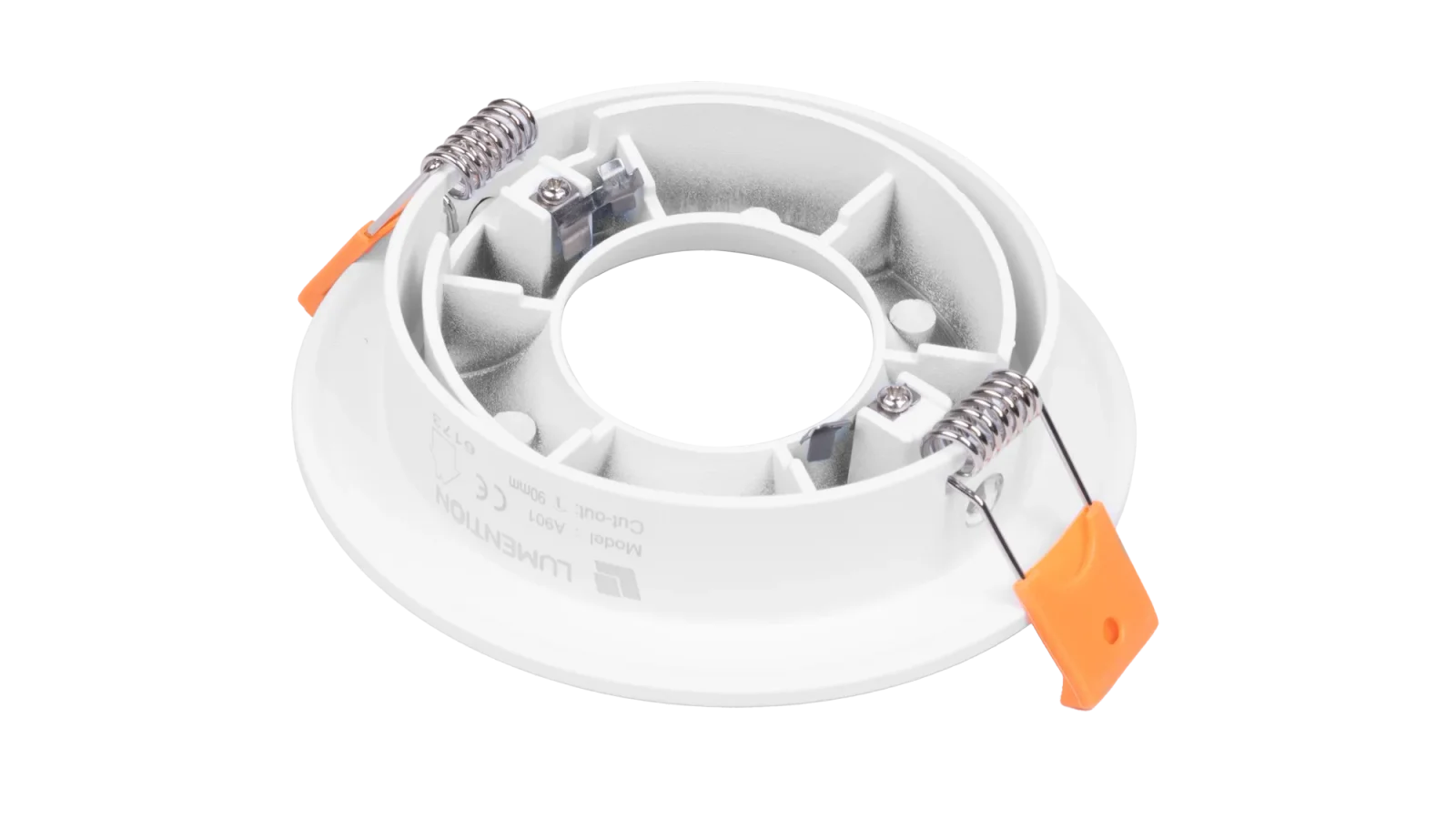 LED Inbouwspot Armatuur Set, Rond, Kantelbaar 30°, Wit, 6 stuks